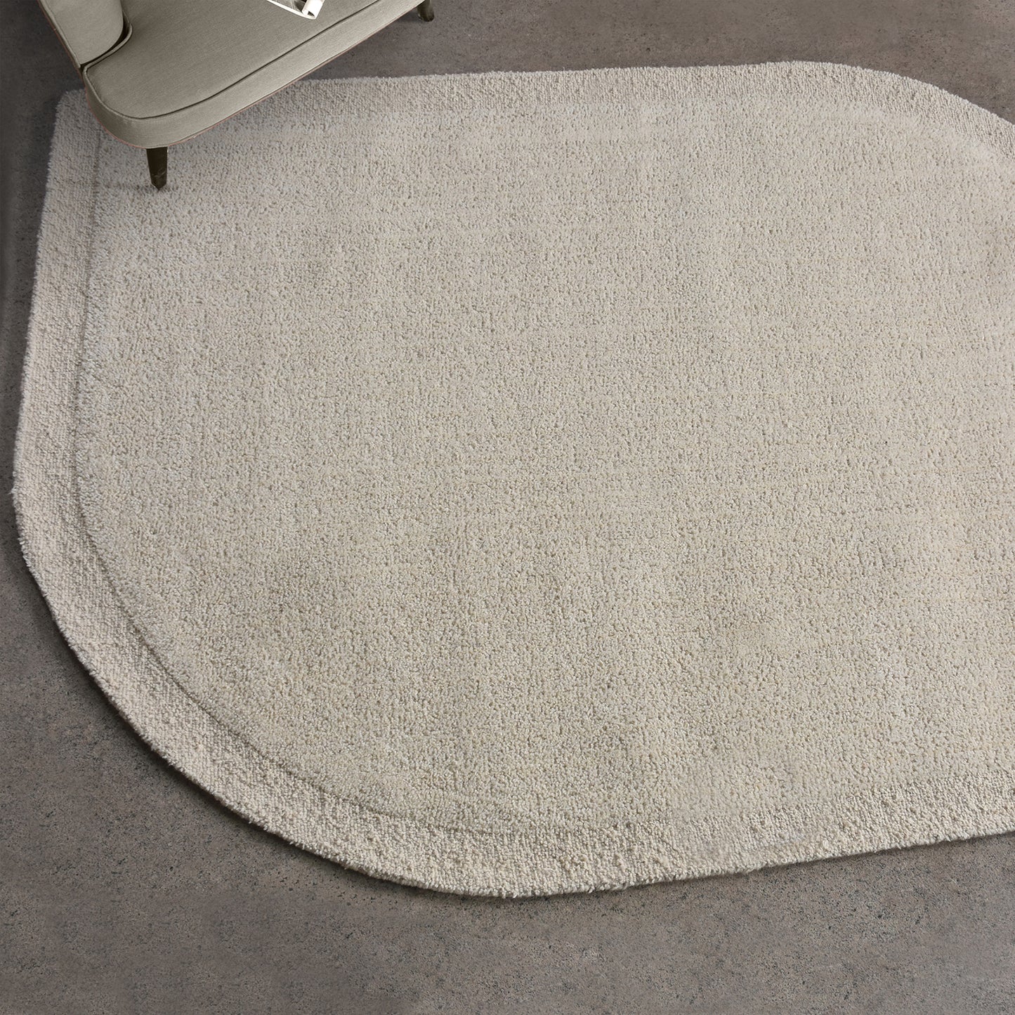 GUADIANA RUG - IVORY- WOOL