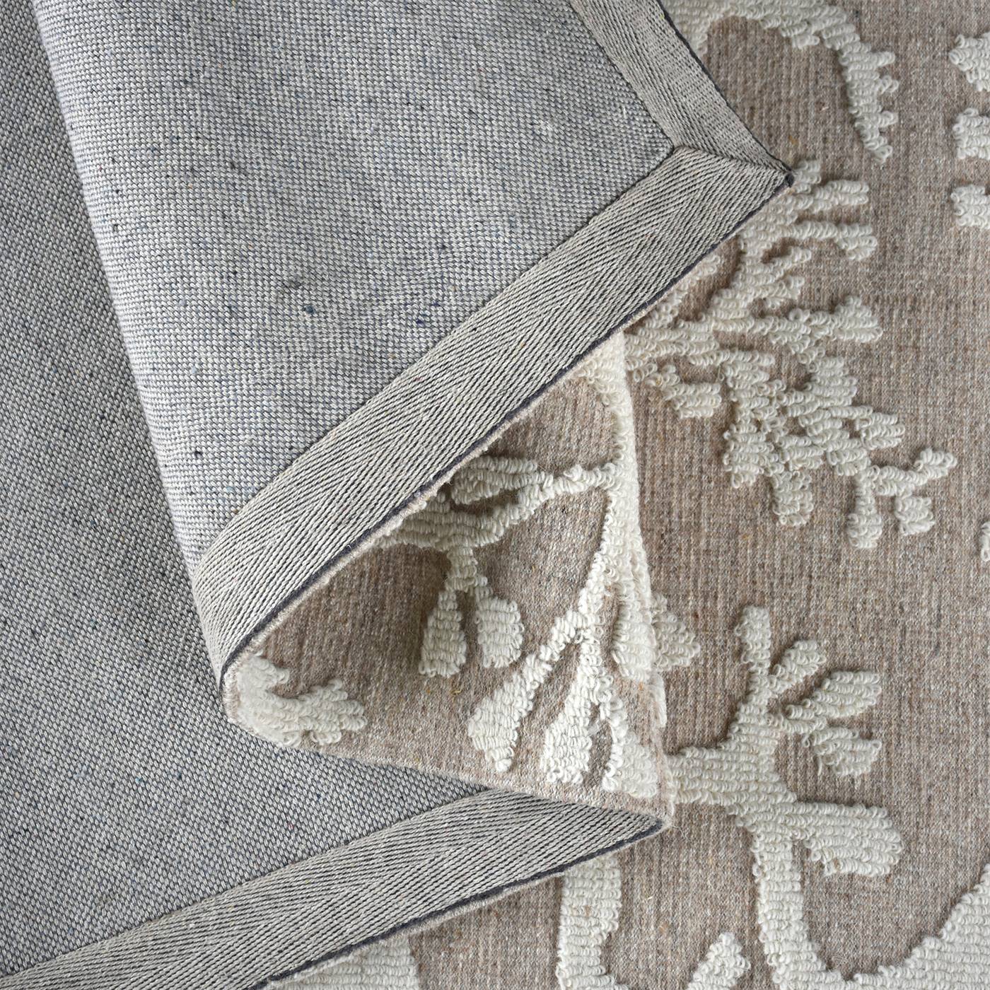 Area Rug, Bedroom Rug, Living Room Rug, Living Area Rug, Indian Rug, Office Carpet, Office Rug, Shop Rug Online, Beige, Natural White, Wool, Circular Knitting, Circular Knitting, All Loop, Modern