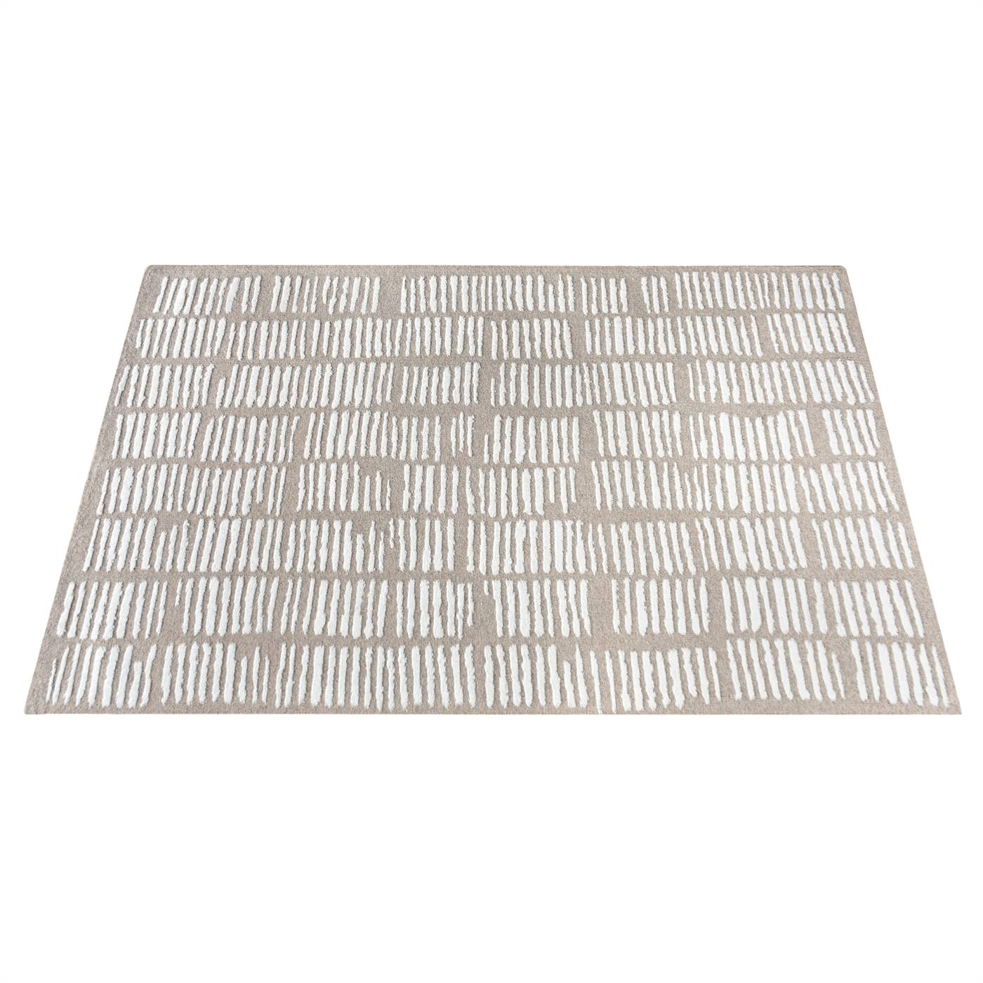 Area Rug, Bedroom Rug, Living Room Rug, Living Area Rug, Indian Rug, Office Carpet, Office Rug, Shop Rug Online, Beige, Natural White, Wool, Circular Knitting, Handtufted, Cut And Loop, Captivating