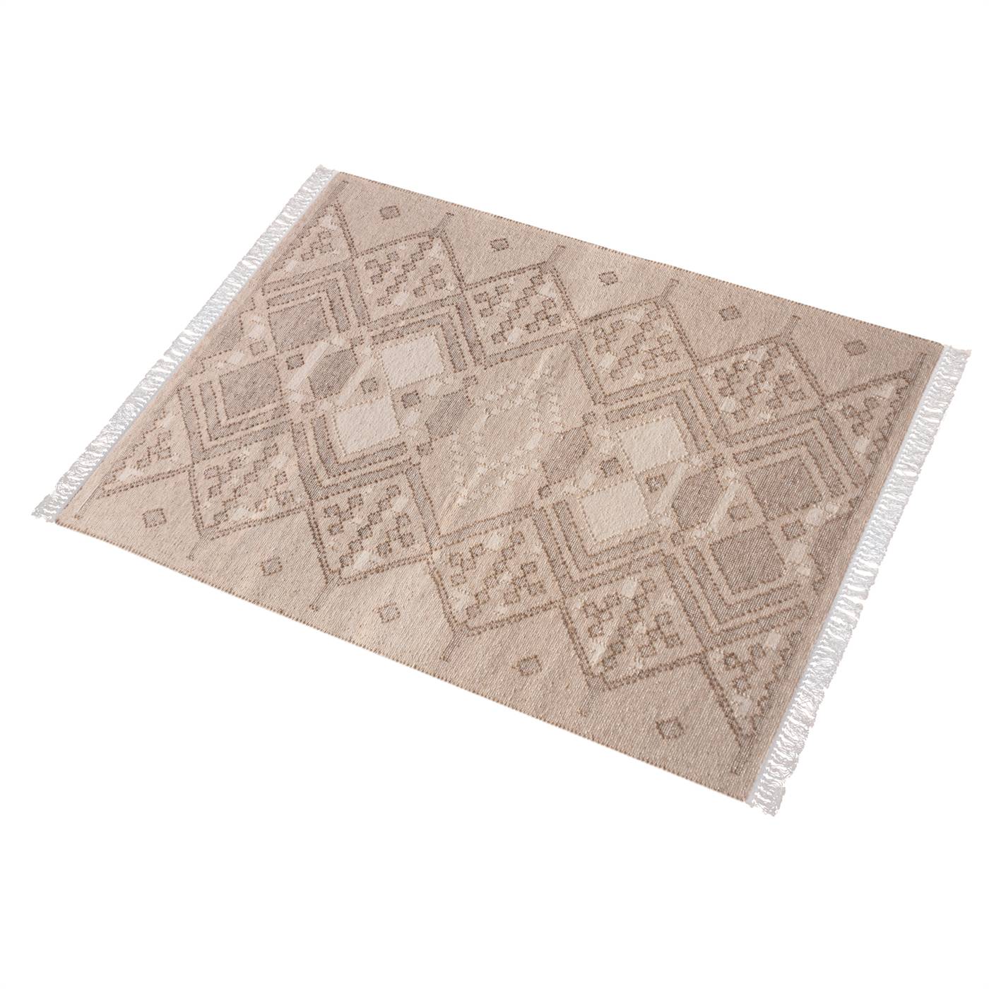 Area Rug, Bedroom Rug, Living Room Rug, Living Area Rug, Indian Rug, Office Carpet, Office Rug, Shop Rug Online, Natural White, Beige , Wool, Punja Kelim , Punja, Flat Weave, Intricate