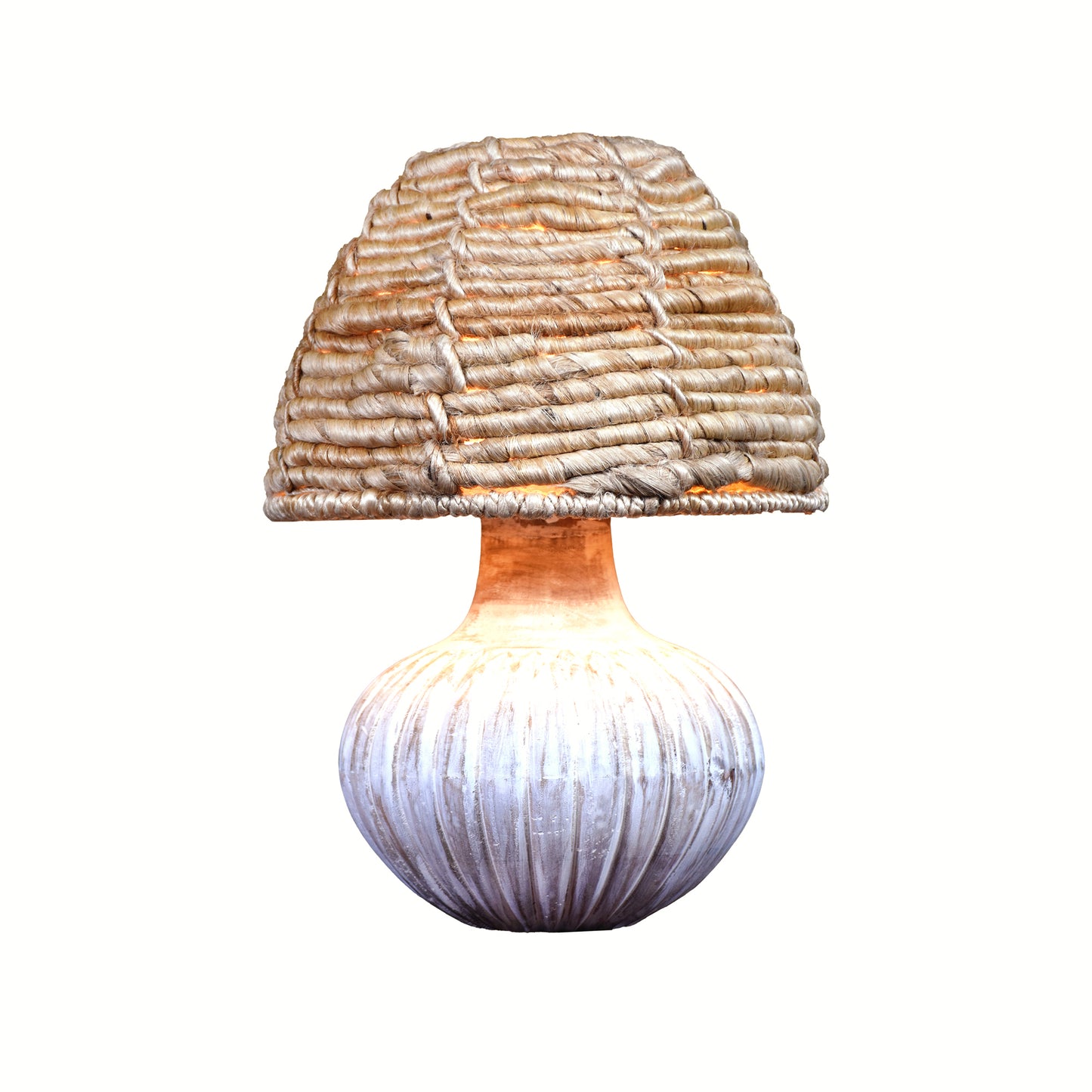 ISLAEN TABLE LAMP - NATURAL - HAND MADE - JUTE