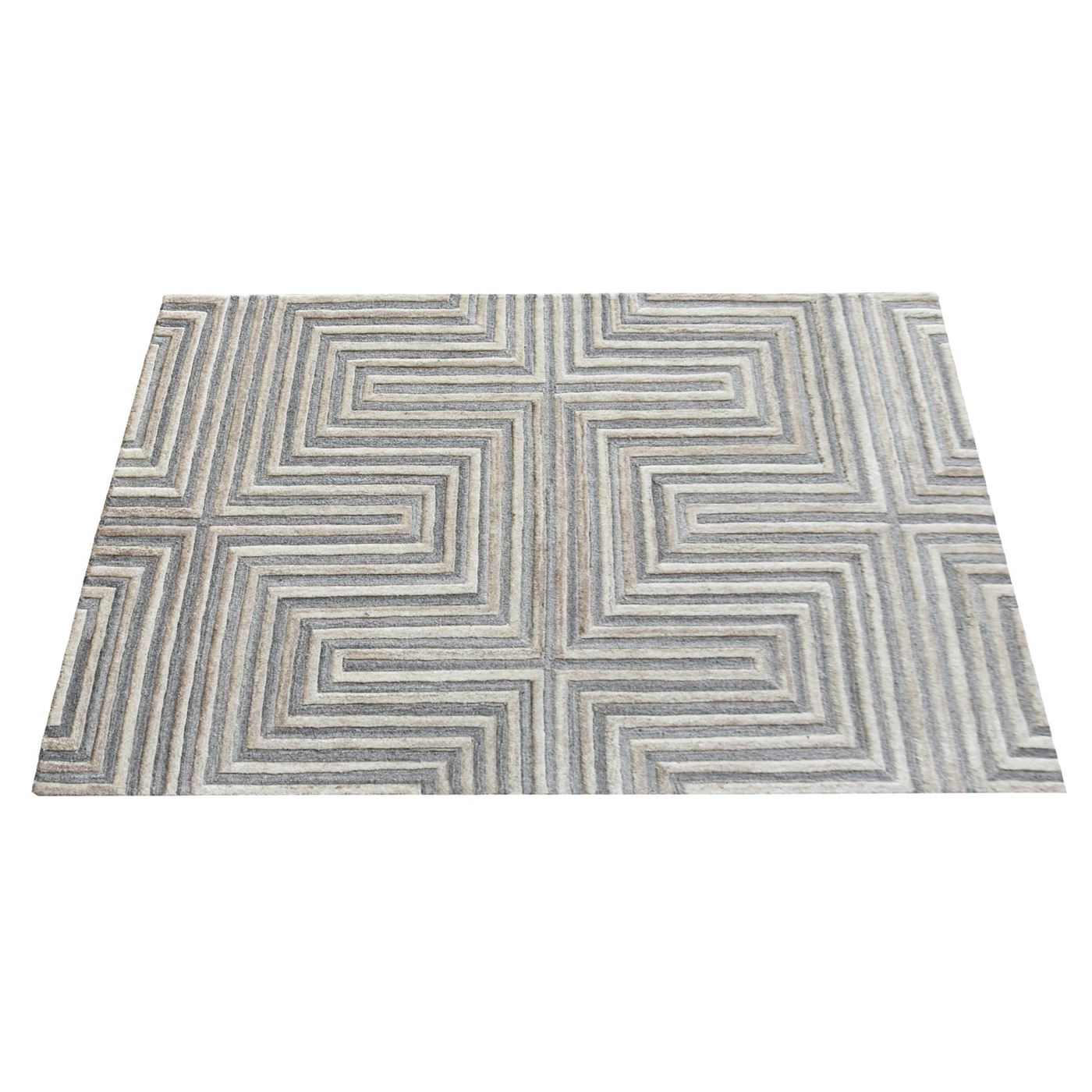 Area Rug, Bedroom Rug, Living Room Rug, Living Area Rug, Indian Rug, Office Carpet, Office Rug, Shop Rug Online, Wool, Beige, Natural White, Hand tufted, Cut And Loop, contemporary