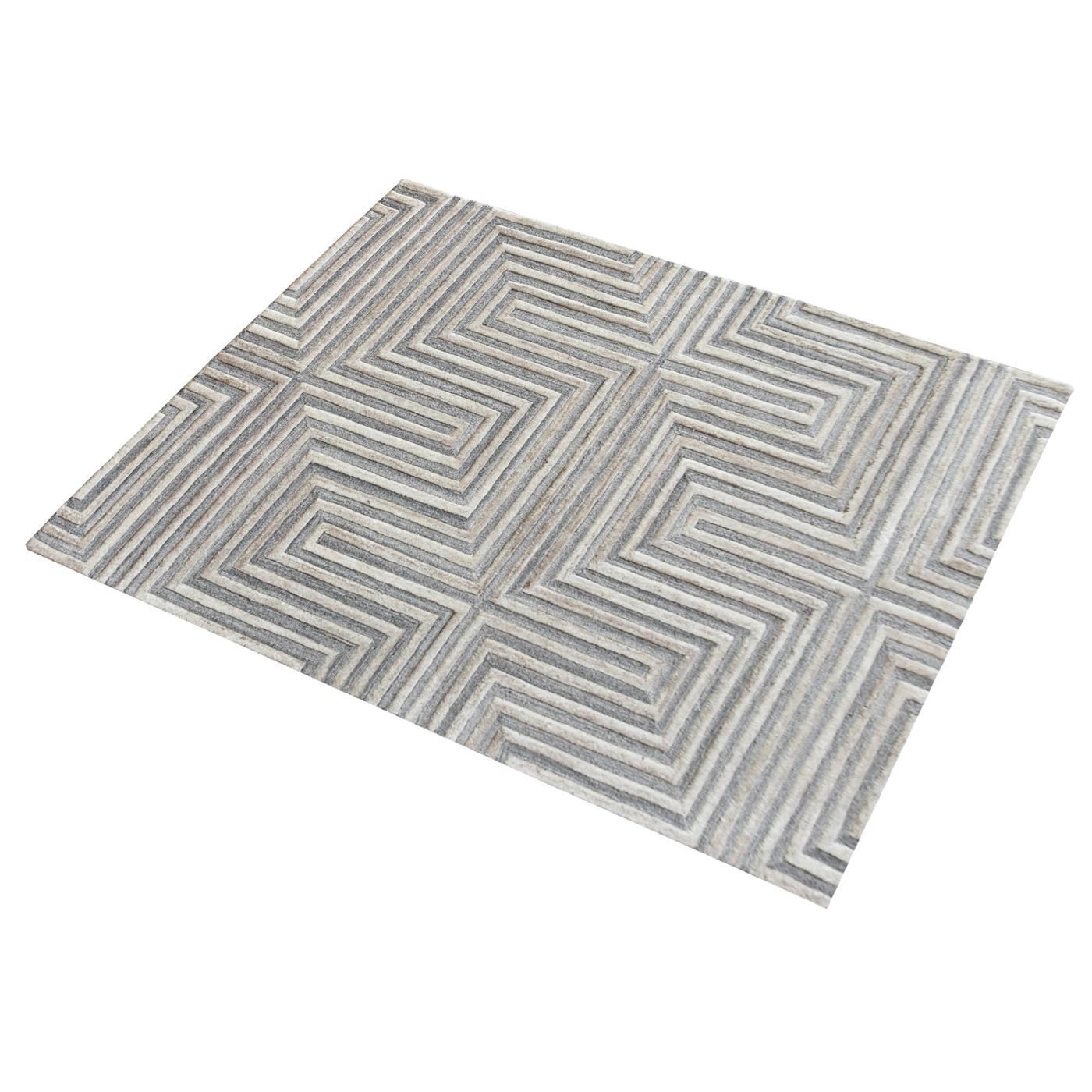Area Rug, Bedroom Rug, Living Room Rug, Living Area Rug, Indian Rug, Office Carpet, Office Rug, Shop Rug Online, Wool, Beige, Natural White, Hand tufted, Cut And Loop, contemporary