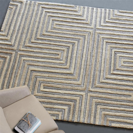 Area Rug, Bedroom Rug, Living Room Rug, Living Area Rug, Indian Rug, Office Carpet, Office Rug, Shop Rug Online, Wool, Beige, Natural White, Hand tufted, Cut And Loop, contemporary