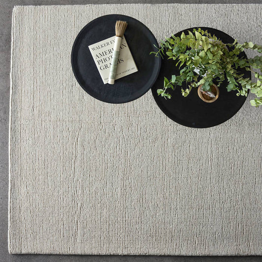 Area Rug, Bedroom Rug, Living Room Rug, Living Area Rug, Indian Rug, Office Carpet, Office Rug, Shop Rug Online, Natural White, Wool, Hand Woven, Over Tufted, Handwoven, All Loop, Texture