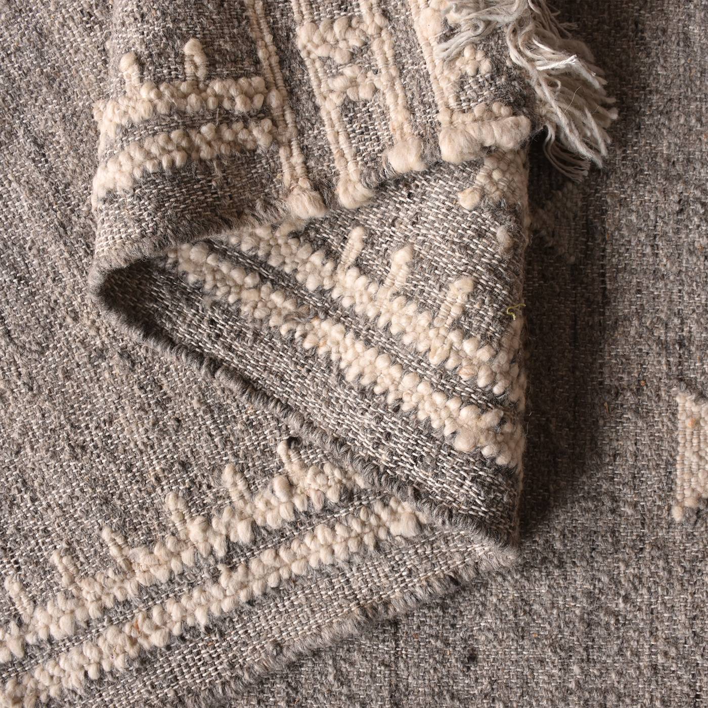 Area Rug, Bedroom Rug, Living Room Rug, Living Area Rug, Indian Rug, Office Carpet, Office Rug, Shop Rug Online, Grey, Natural White , Wool, Punja Kelim , Punja, Flat Weave, Intricate