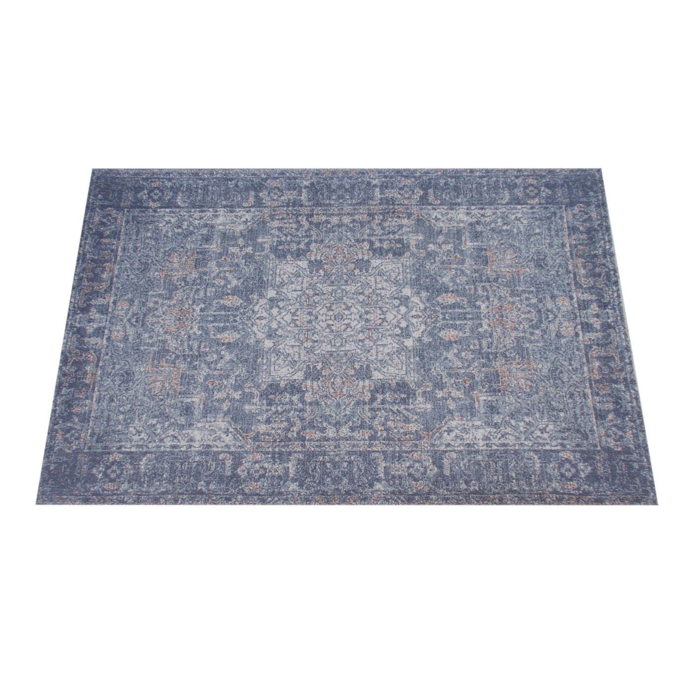 Area Rug, Bedroom Rug, Living Room Rug, Living Area Rug, Indian Rug, Office Carpet, Office Rug, Shop Rug Online, Cotton Chenille, Blue, Jaquard Durry, Flat Weave, Subtle