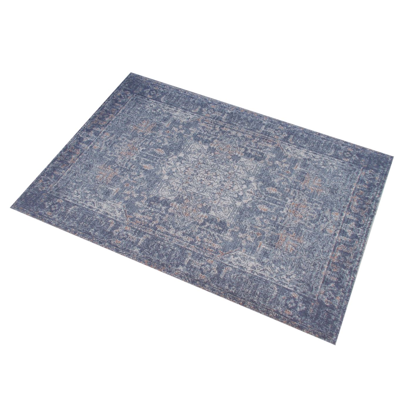 Area Rug, Bedroom Rug, Living Room Rug, Living Area Rug, Indian Rug, Office Carpet, Office Rug, Shop Rug Online, Cotton Chenille, Blue, Jaquard Durry, Flat Weave, Subtle