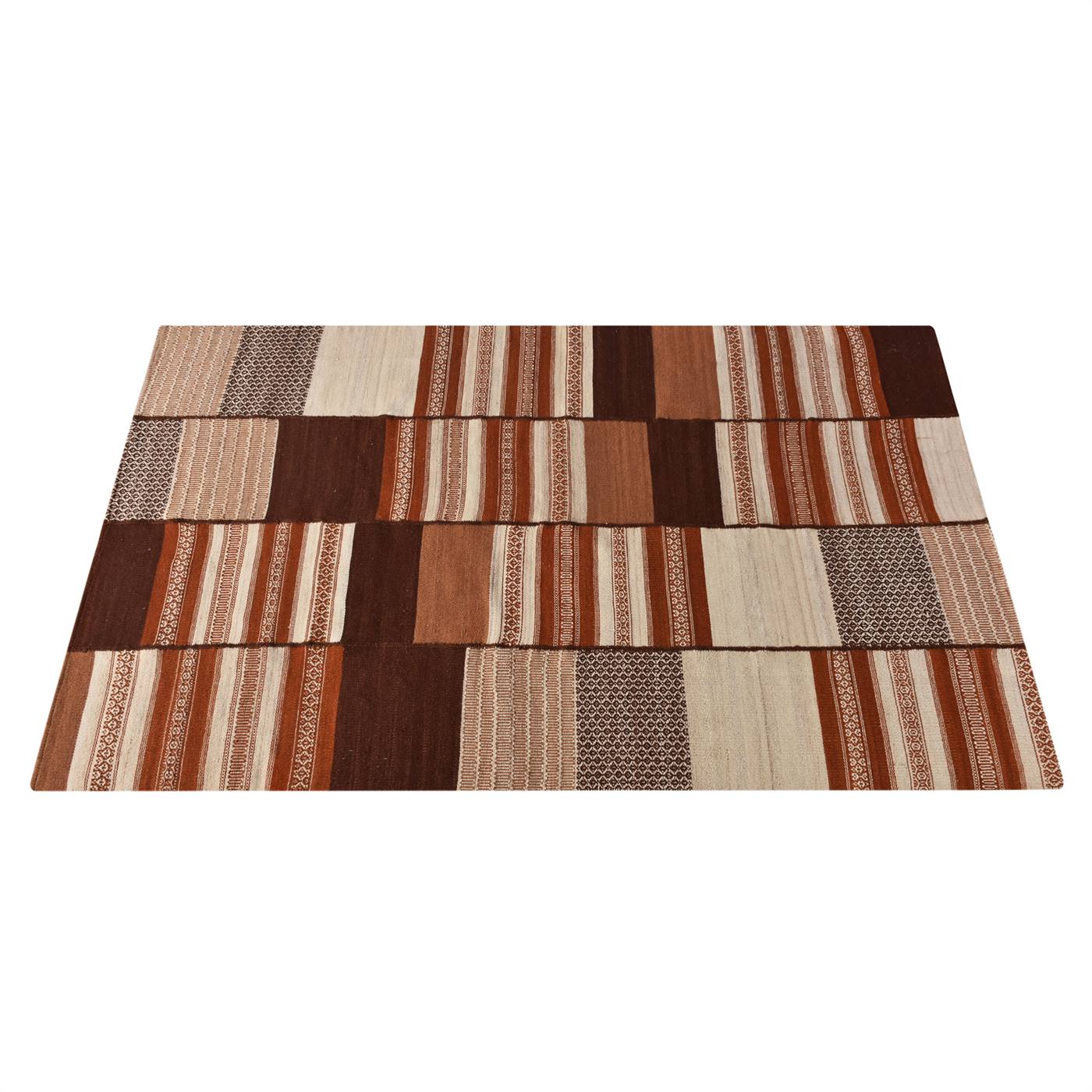 Area Rug, Bedroom Rug, Living Room Rug, Living Area Rug, Indian Rug, Office Carpet, Office Rug, Shop Rug Online, Rust, Wool, Hand Woven , Pitloom, Flat Weave, Rustic