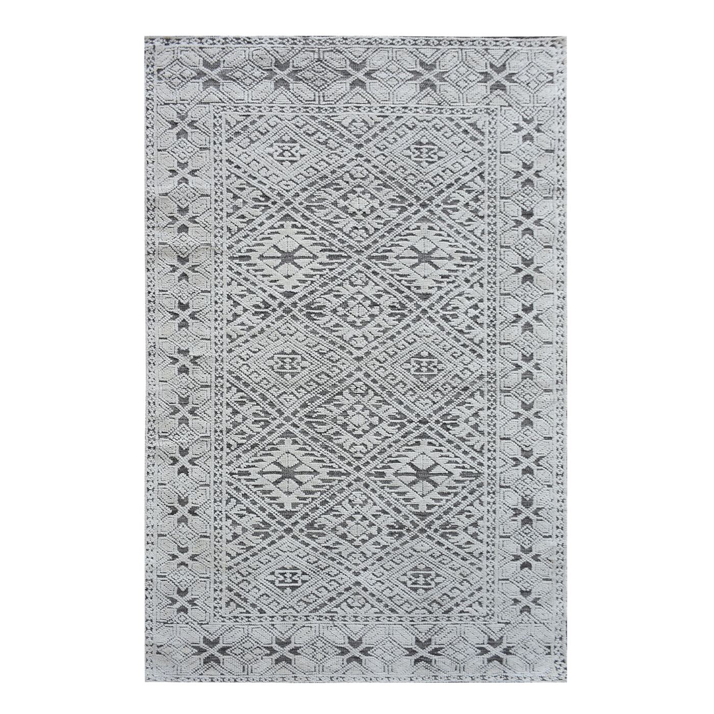 Area Rug, Bedroom Rug, Living Room Rug, Living Area Rug, Indian Rug, Office Carpet, Office Rug, Shop Rug Online, Pet, Natural White, Hand knotted, All Cut, Classical