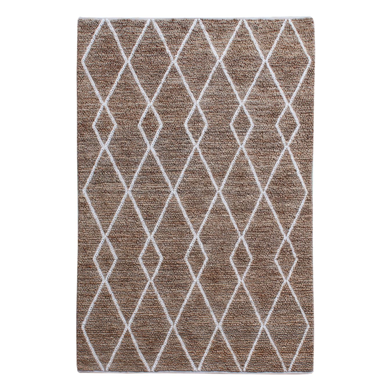 Area Rug, Bedroom Rug, Living Room Rug, Living Area Rug, Indian Rug, Office Carpet, Office Rug, Shop Rug Online, Hemp,  Wool, Natural White,  Natural, Pitloom, All Loop, Geometrical