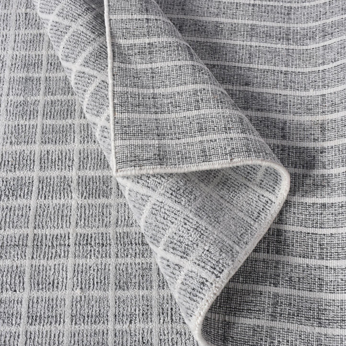 LATY RUG - PET - WHITE/GREY