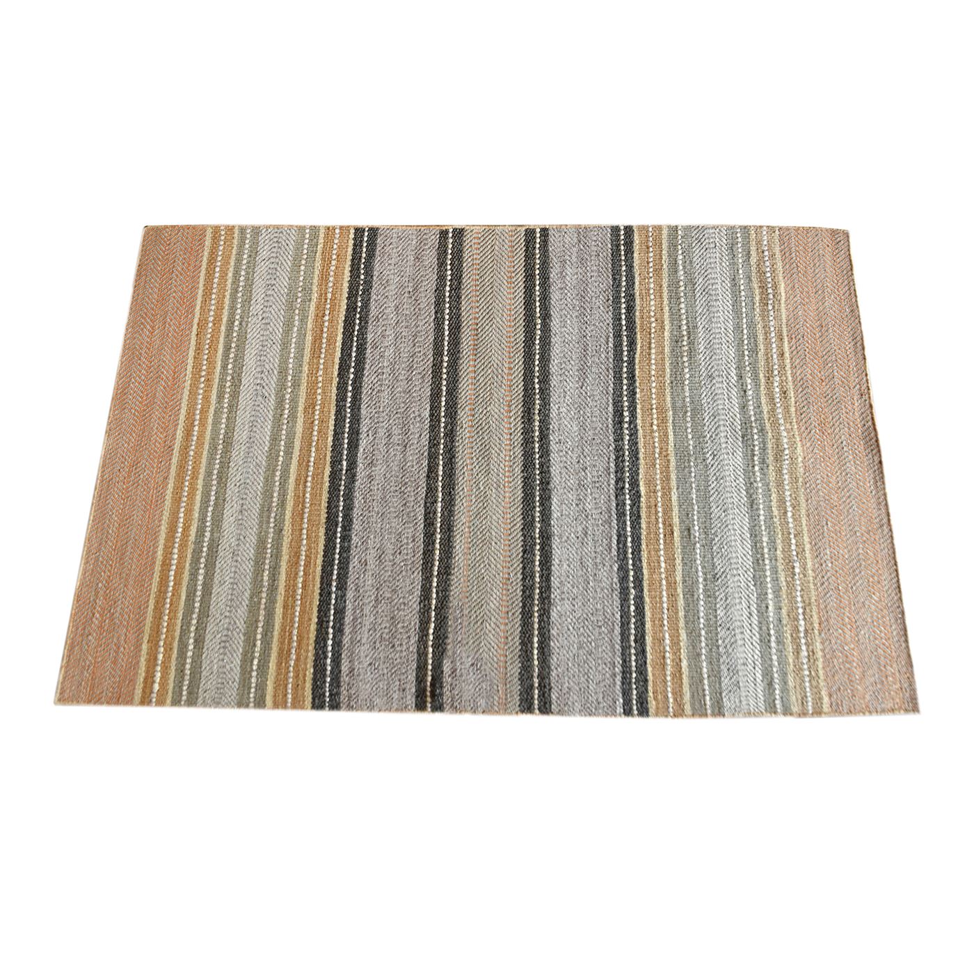 Area Rug, Bedroom Rug, Living Room Rug, Living Area Rug, Indian Rug, Office Carpet, Office Rug, Shop Rug Online, Hemp, Wool, Multi, Punja, Flat Weave, Stripes