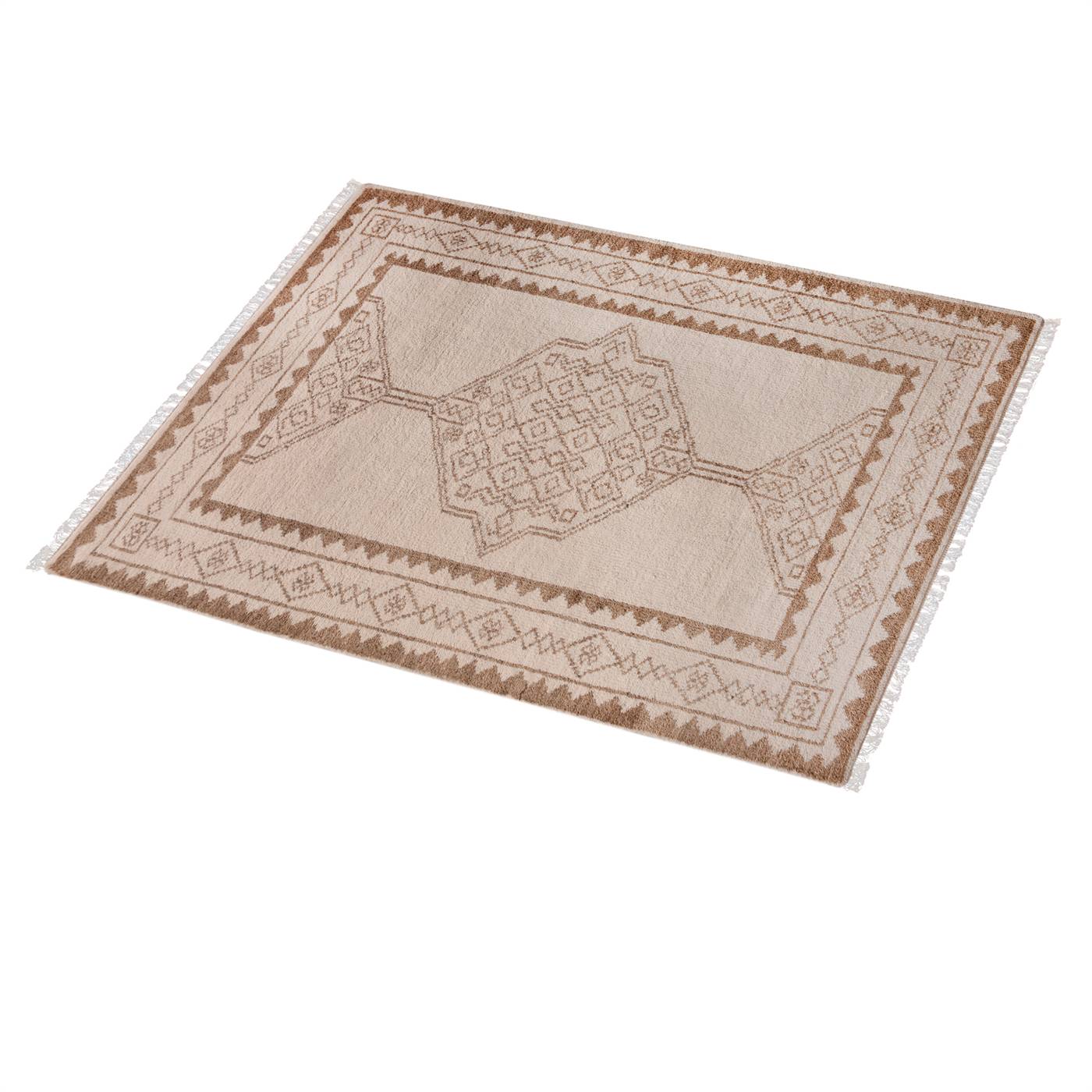 Area Rug, Bedroom Rug, Living Room Rug, Living Area Rug, Indian Rug, Office Carpet, Office Rug, Shop Rug Online, Natural White, Brown , Nz Wool , Hand Knotted , Handknotted, All Cut, Intricate