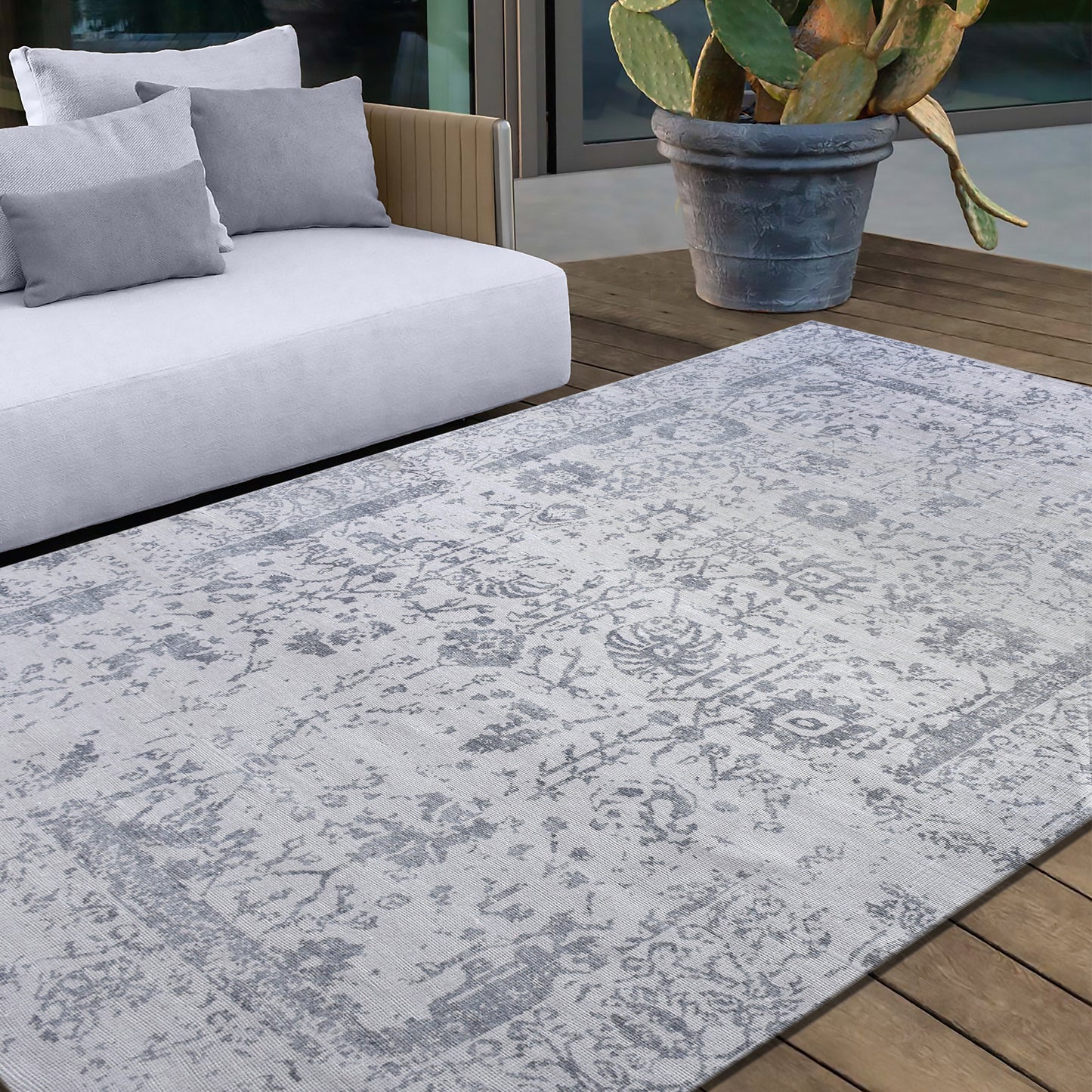 LINARIA RUG - PET - IVORY/GREY