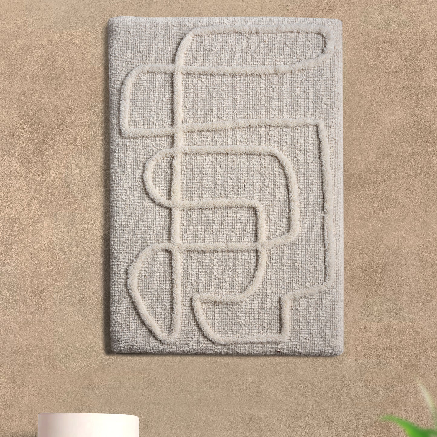 LOVELANE WALL ART - WOOL - MDF STRUCTURE