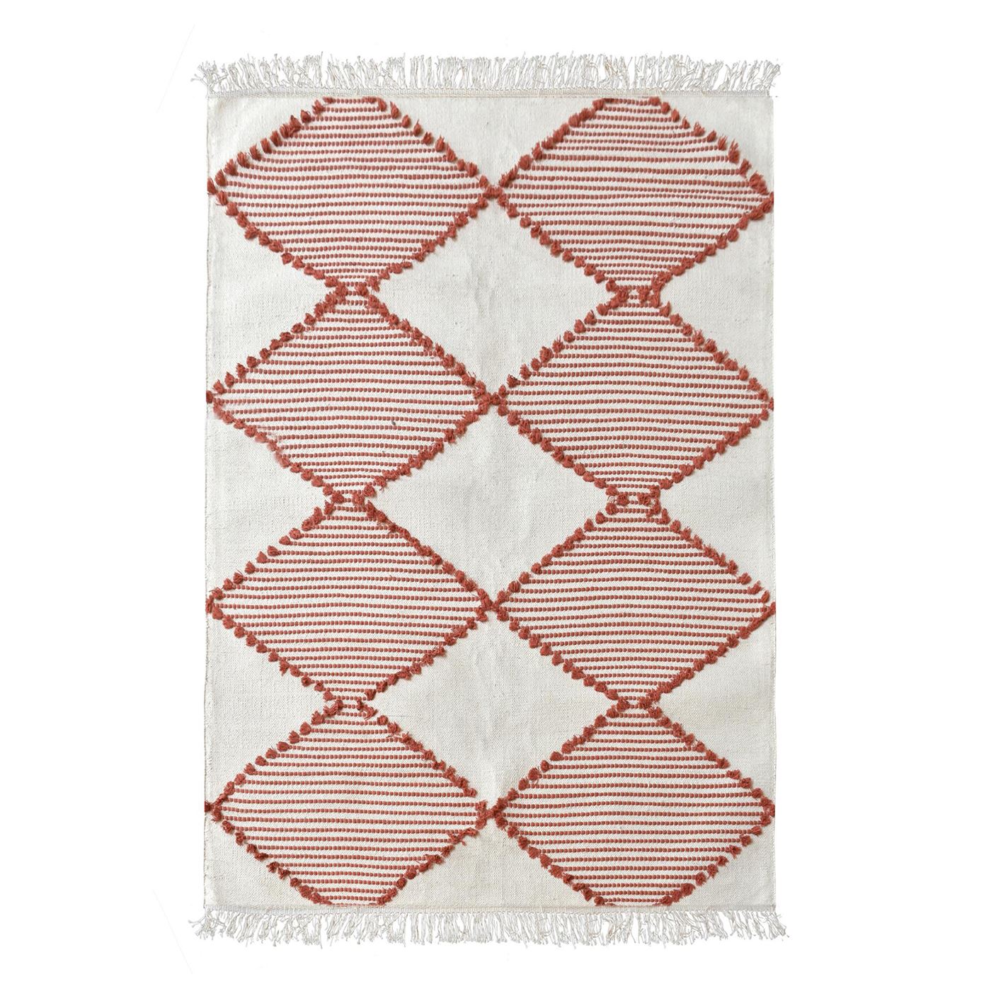 Area Rug, Bedroom Rug, Living Room Rug, Living Area Rug, Indian Rug, Office Carpet, Office Rug, Shop Rug Online, Cotton, Terra, Pitloom, Flat Weave, Geometrical