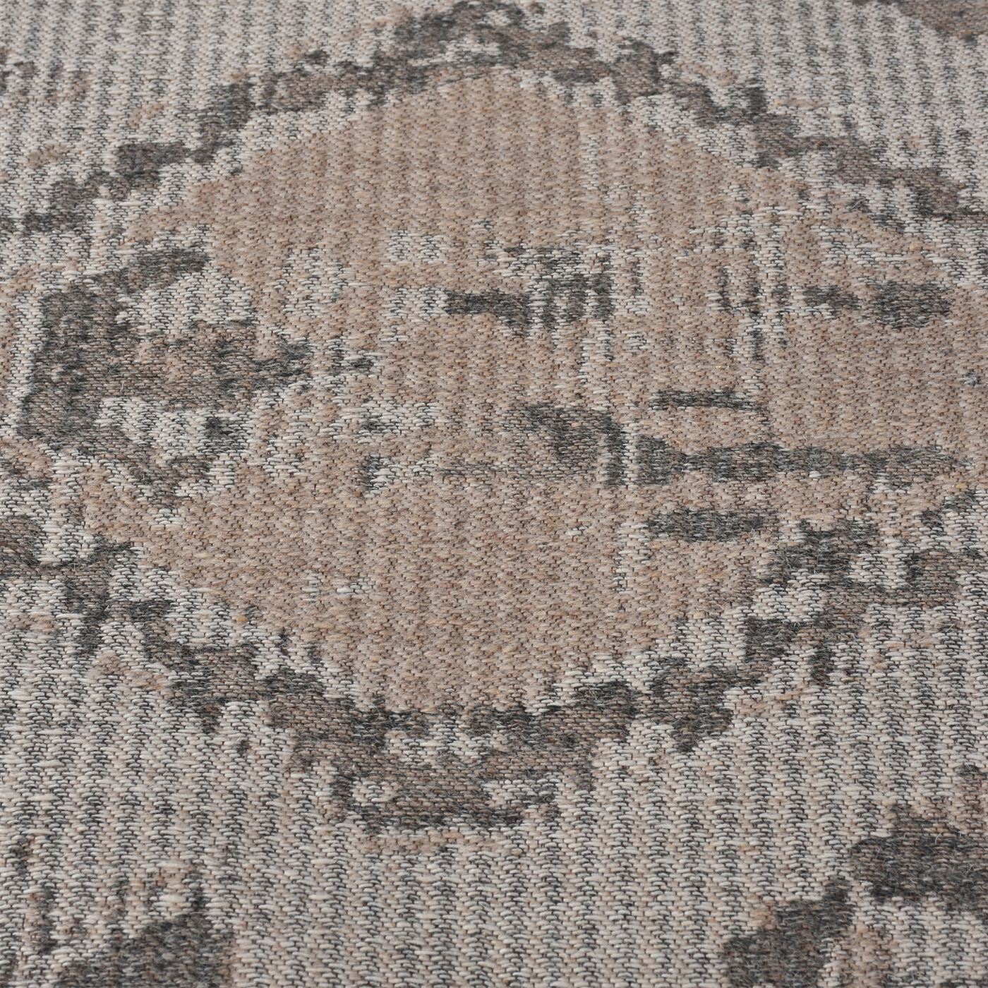 Area Rug, Bedroom Rug, Living Room Rug, Living Area Rug, Indian Rug, Office Carpet, Office Rug, Shop Rug Online, Wool Polyester Blend, Grey, Jaquard Durry, Flat Weave, tribal