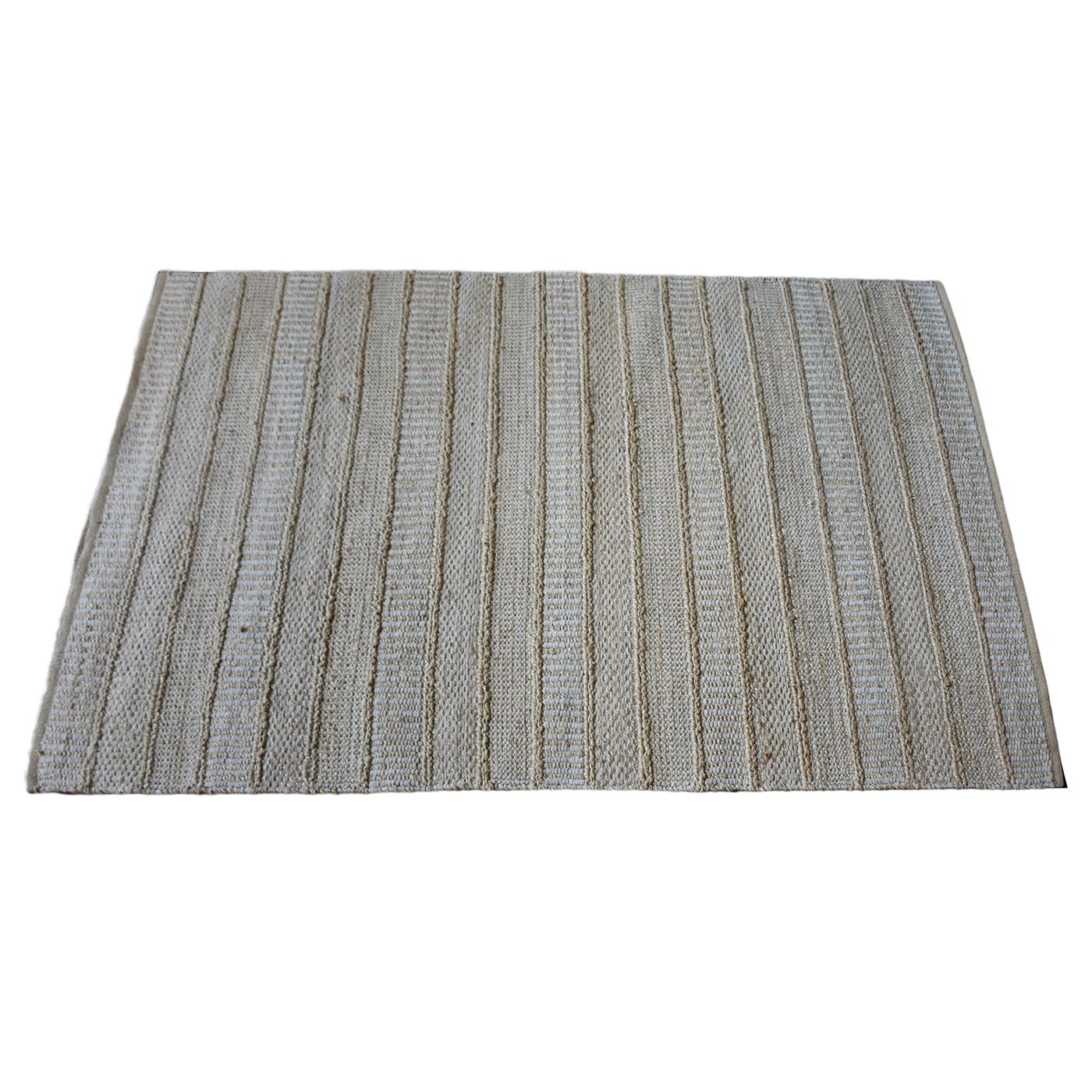 Area Rug, Bedroom Rug, Living Room Rug, Living Area Rug, Indian Rug, Office Carpet, Office Rug, Shop Rug Online, Hemp, Cotton, Natural, Pitloom, Flat Weave, Stripes