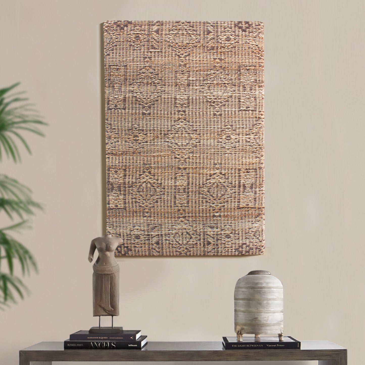 MINORIES WALL ART - JUTE - MDF STRUCTURE