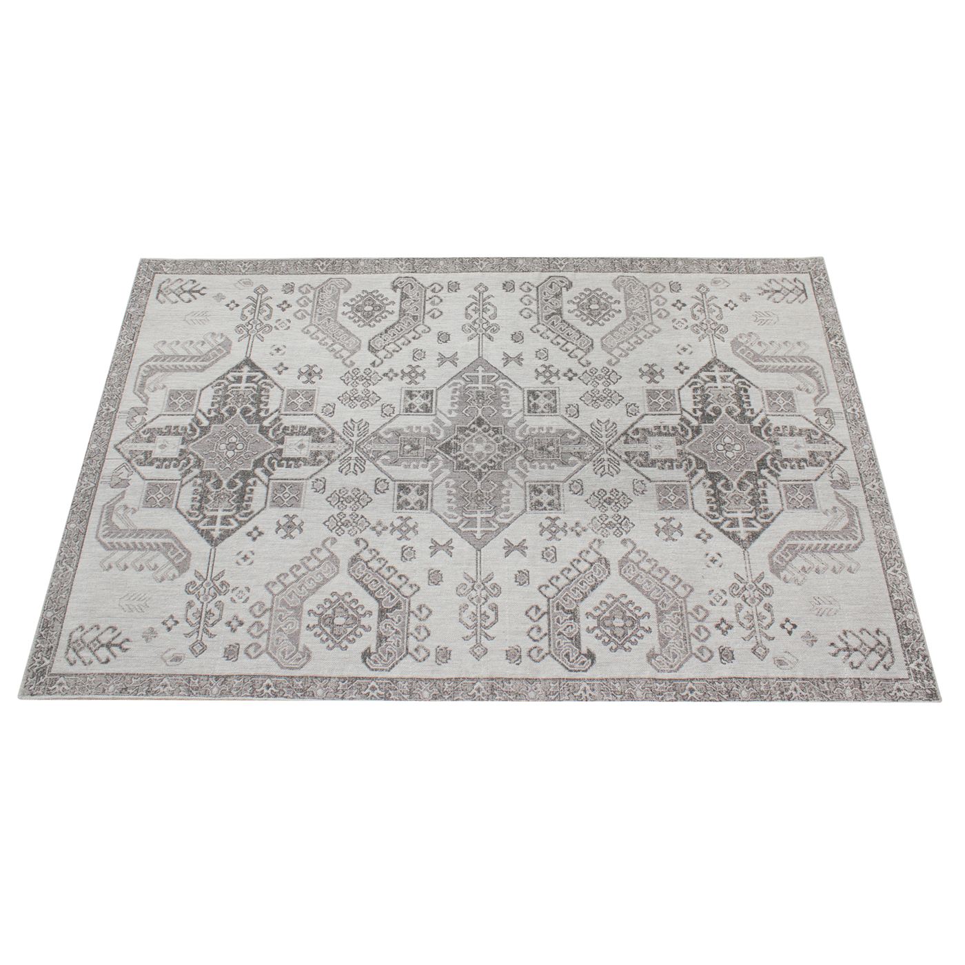 Area Rug, Bedroom Rug, Living Room Rug, Living Area Rug, Indian Rug, Office Carpet, Office Rug, Shop Rug Online, Wool Polyester Blend, Grey, Charcoal, Jaquard Durry, Flat Weave, traditional