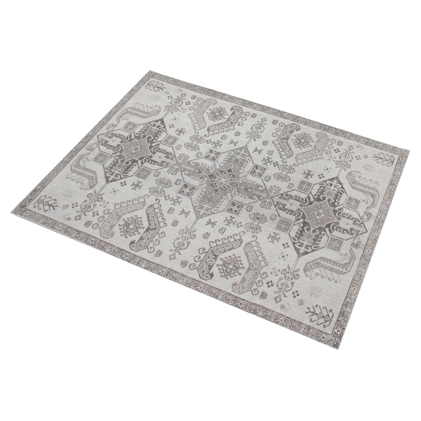 Area Rug, Bedroom Rug, Living Room Rug, Living Area Rug, Indian Rug, Office Carpet, Office Rug, Shop Rug Online, Wool Polyester Blend, Grey, Charcoal, Jaquard Durry, Flat Weave, traditional