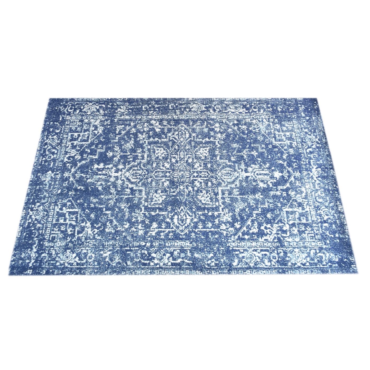 "Area Rug, Bedroom Rug, Living Room Rug, Living Area Rug, Indian Rug, Office Carpet, Office Rug, Shop Rug Online, Cotton Chenille , Blue, , Oriental"