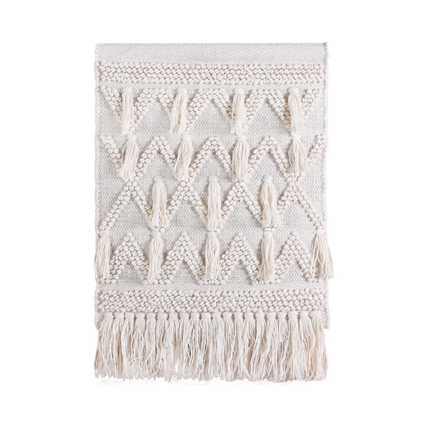 MURGENI WALL HANGING - IVORY - HANDWOVEN - WOOL