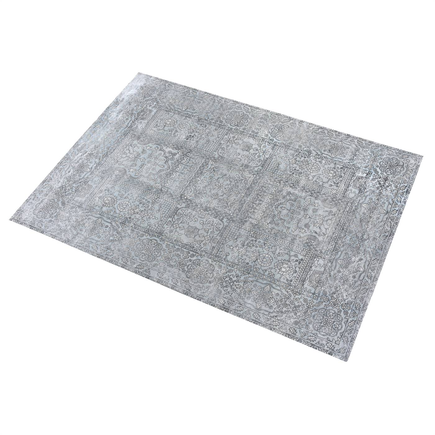 Area Rug, Bedroom Rug, Living Room Rug, Living Area Rug, Indian Rug, Office Carpet, Office Rug, Shop Rug Online, Grey, Natural White, Viscose, Hand Woven, Printed, Handwoven, All Cut, Captivating