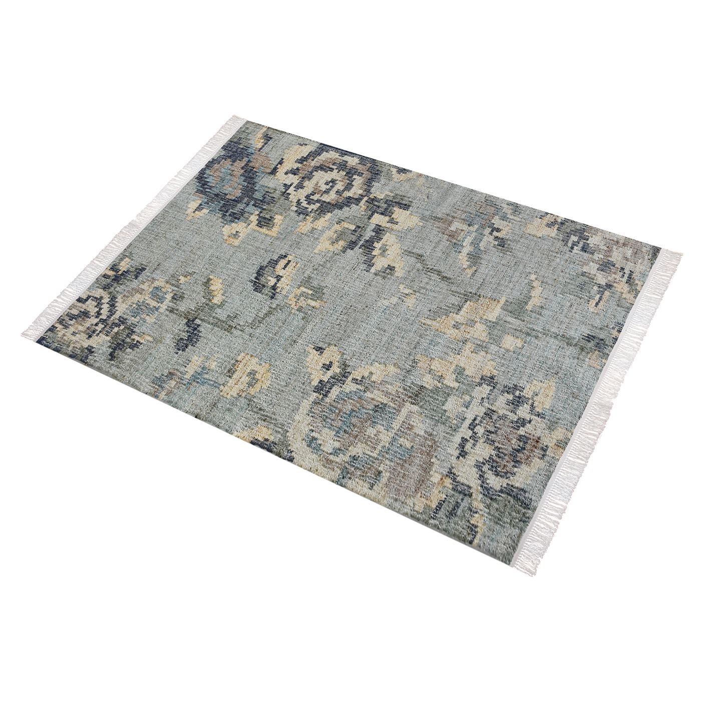 Area Rug, Bedroom Rug, Living Room Rug, Living Area Rug, Indian Rug, Office Carpet, Office Rug, Shop Rug Online, Hemp, Sage, Multi, Punja, Flat Weave, Traditional