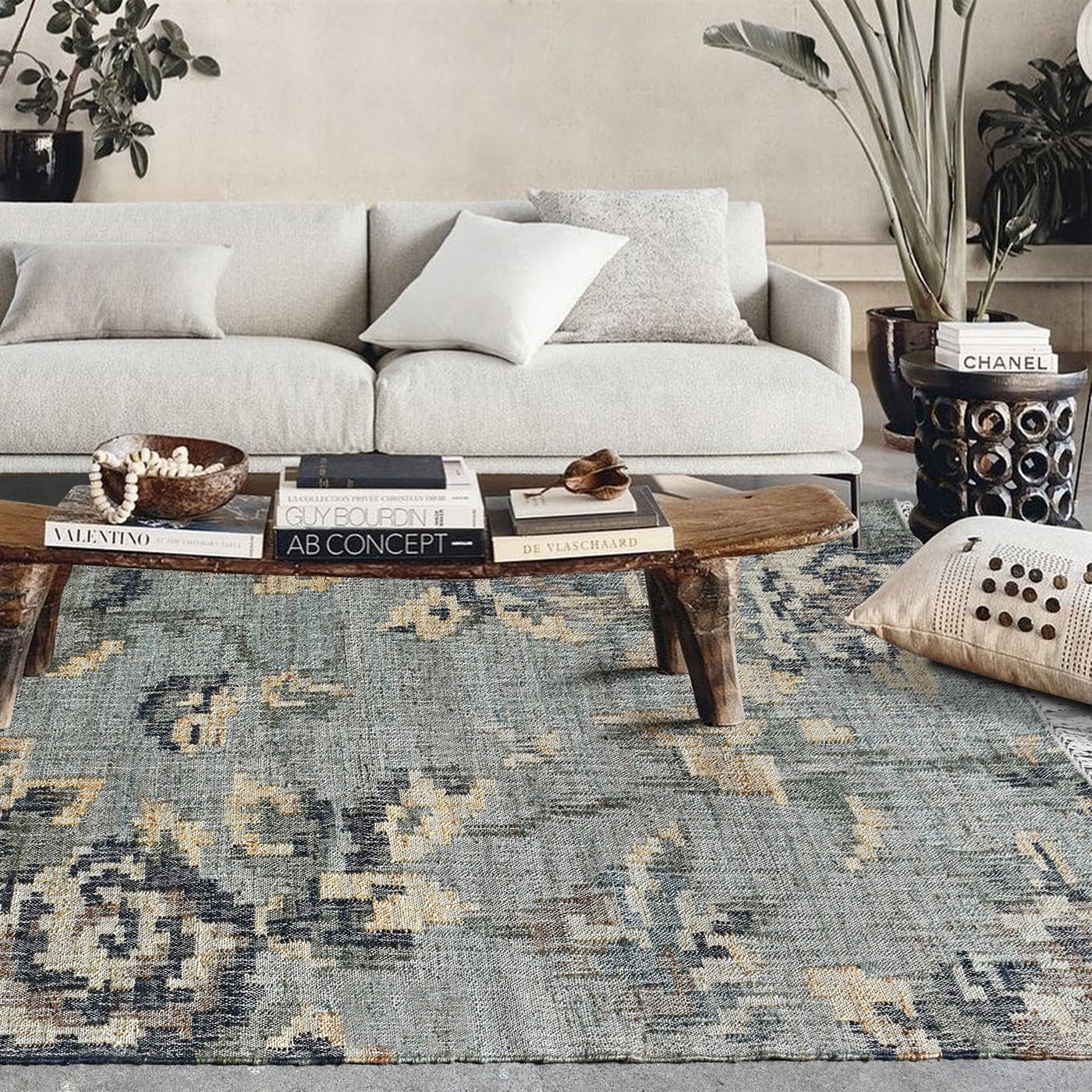Area Rug, Bedroom Rug, Living Room Rug, Living Area Rug, Indian Rug, Office Carpet, Office Rug, Shop Rug Online, Hemp, Sage, Multi, Punja, Flat Weave, Traditional