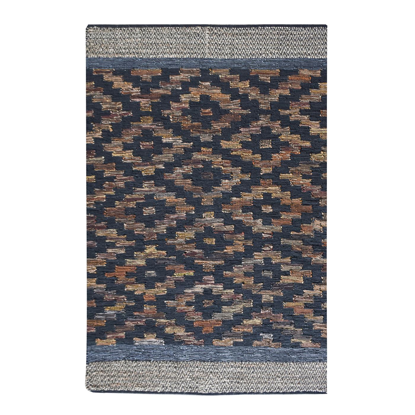 Area Rug, Bedroom Rug, Living Room Rug, Living Area Rug, Indian Rug, Office Carpet, Office Rug, Shop Rug Online, Leather,  Hemp, Multi, Pitloom, Flat Weave, Modern