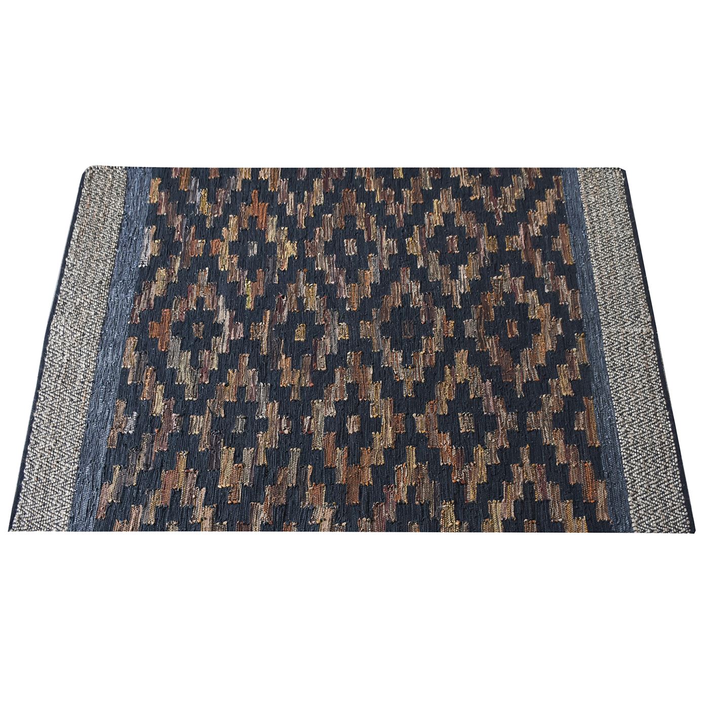 Area Rug, Bedroom Rug, Living Room Rug, Living Area Rug, Indian Rug, Office Carpet, Office Rug, Shop Rug Online, Leather,  Hemp, Multi, Pitloom, Flat Weave, Modern