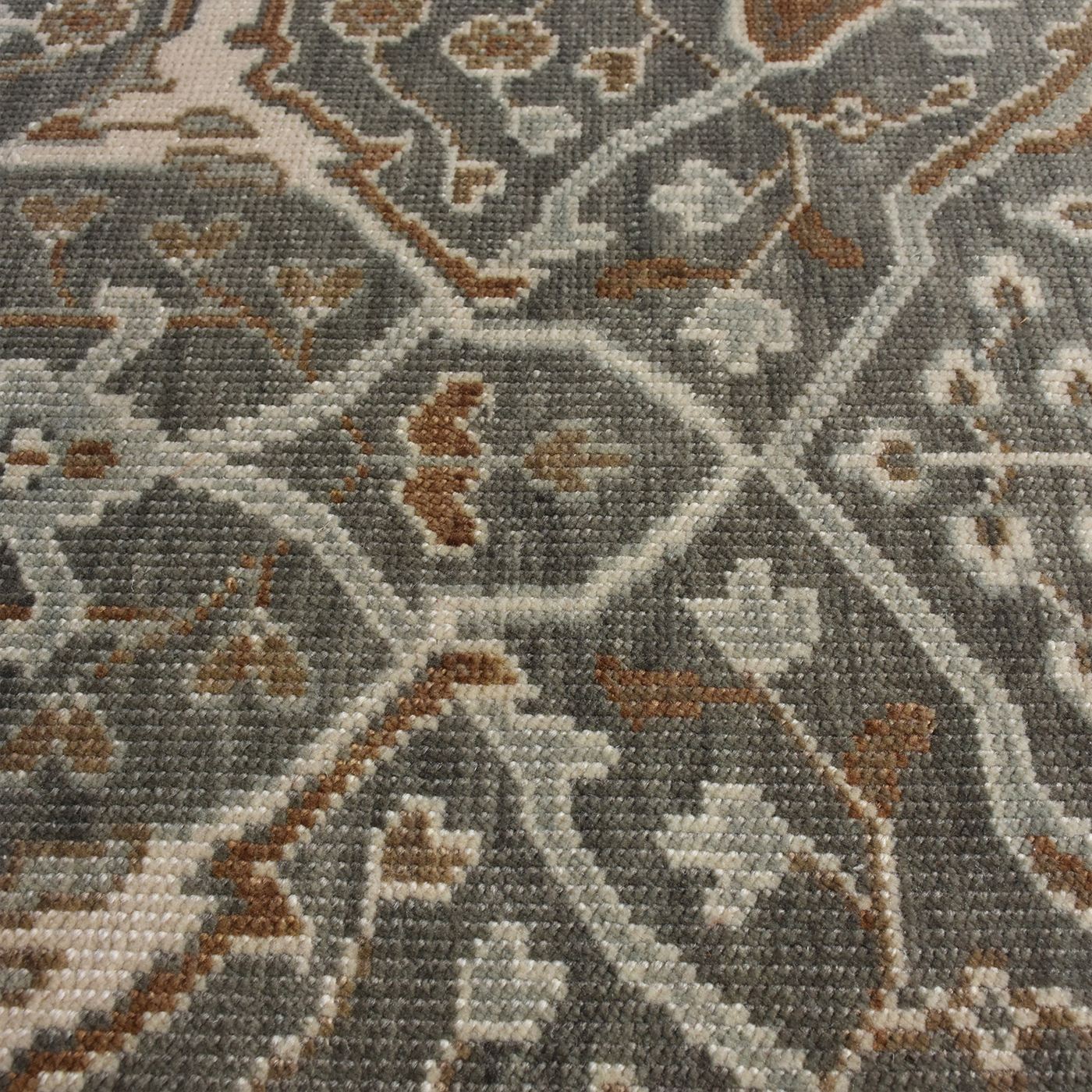 Area Rug, Bedroom Rug, Living Room Rug, Living Area Rug, Indian Rug, Office Carpet, Office Rug, Shop Rug Online, Wool, Light Green, Hand knotted, All Cut, Boho-Chic