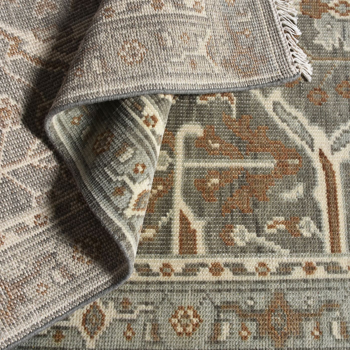 Area Rug, Bedroom Rug, Living Room Rug, Living Area Rug, Indian Rug, Office Carpet, Office Rug, Shop Rug Online, Wool, Light Green, Hand knotted, All Cut, Boho-Chic