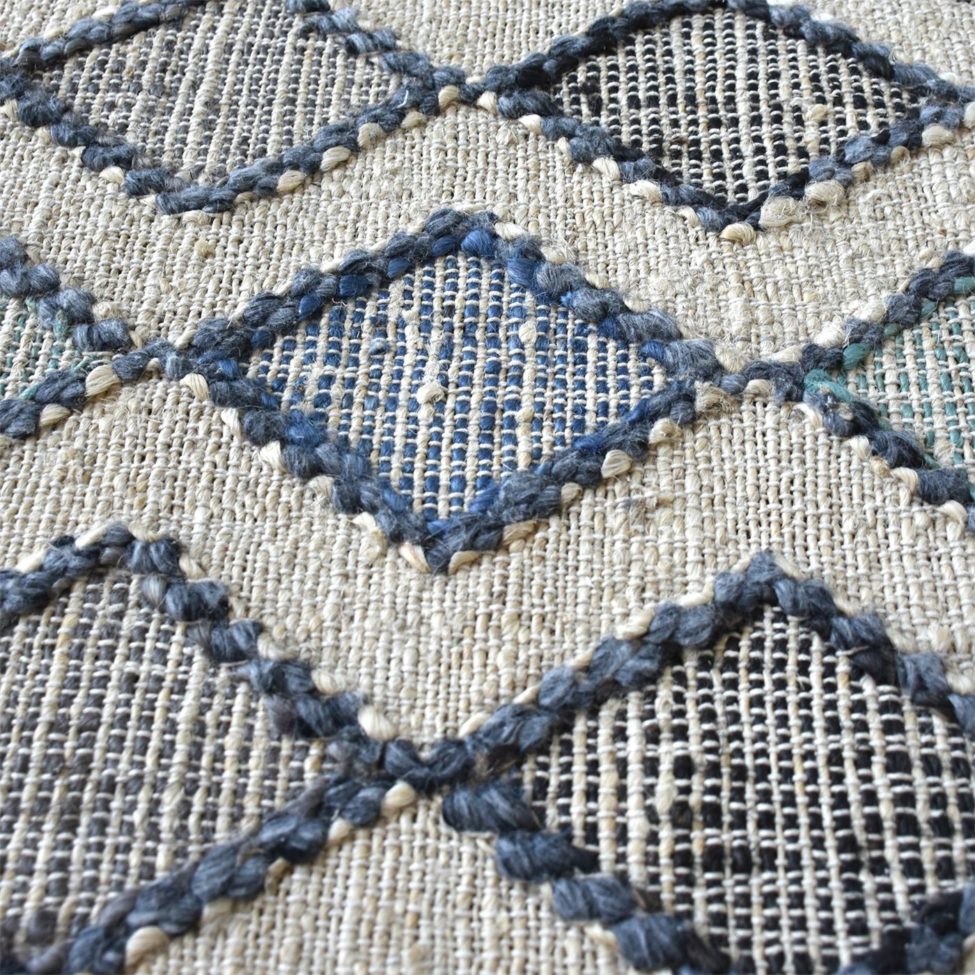 Area Rug, Bedroom Rug, Living Room Rug, Living Area Rug, Indian Rug, Office Carpet, Office Rug, Shop Rug Online, Hemp, Pet, Beige, Grey, Blue, , Geometrical