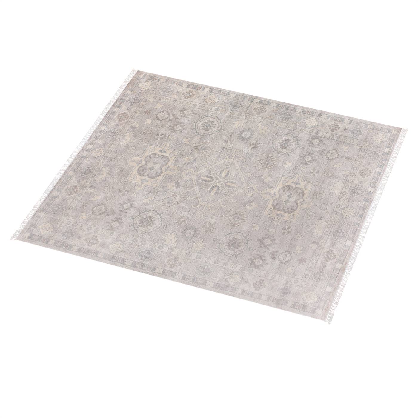 Area Rug, Bedroom Rug, Living Room Rug, Living Area Rug, Indian Rug, Office Carpet, Office Rug, Shop Rug Online, Grey, Wool, Hand Knotted , Handknotted, All Cut, Intricate