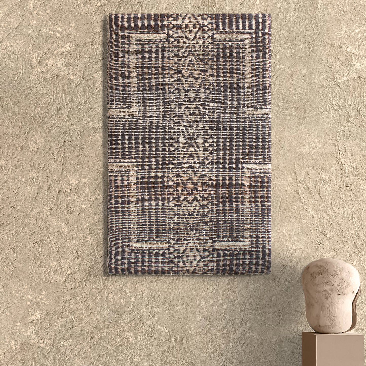 PARTICO WALL ART - JUTE - MDF STRUCTURE
