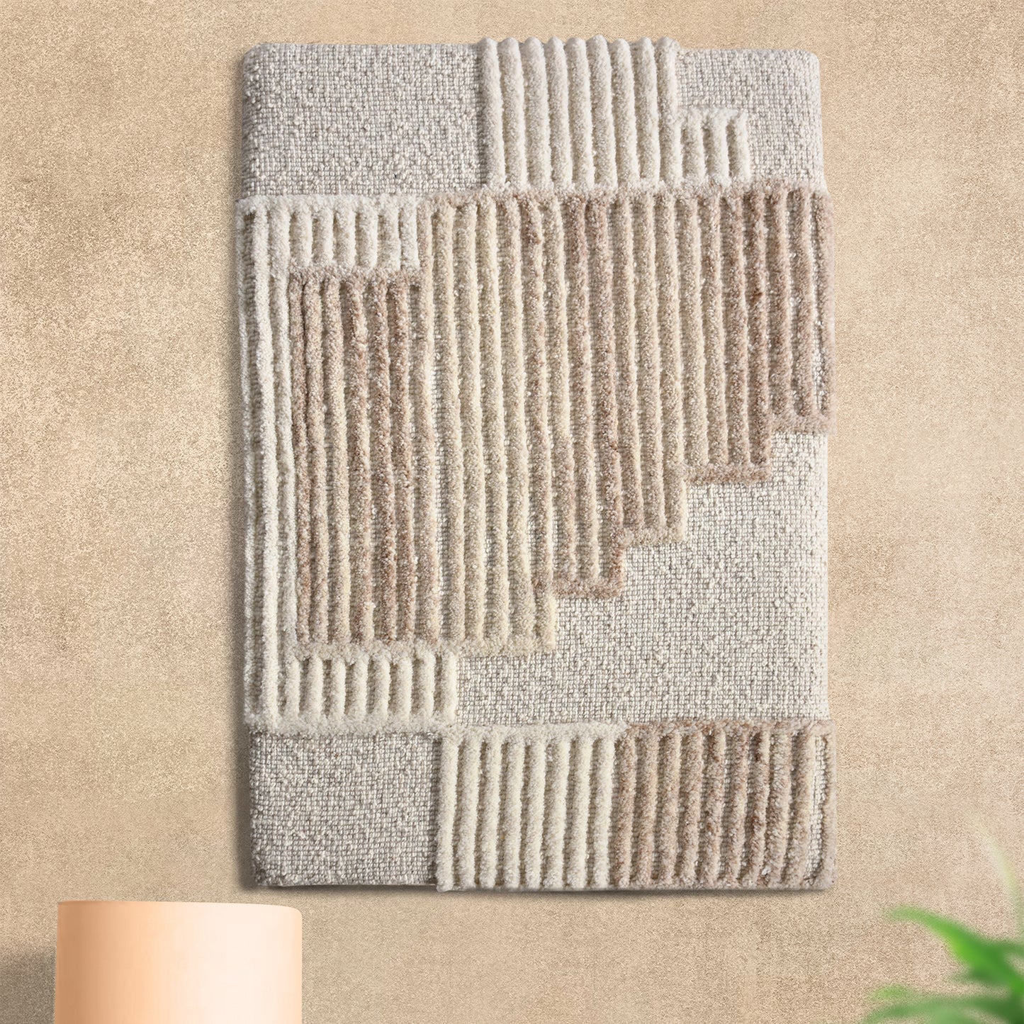 PENARD WALL ART - WOOL - MDF STRUCTURE