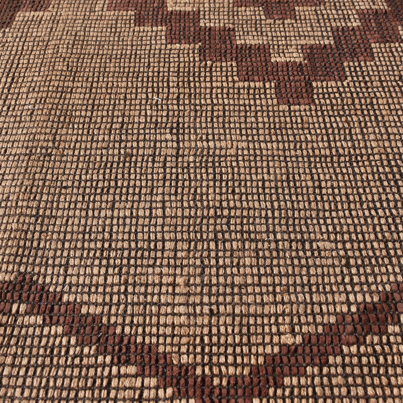 Area Rug, Bedroom Rug, Living Room Rug, Living Area Rug, Indian Rug, Office Carpet, Office Rug, Shop Rug Online, Jute, Leather, Natural, Brown, Punja, Flat Weave, geometric