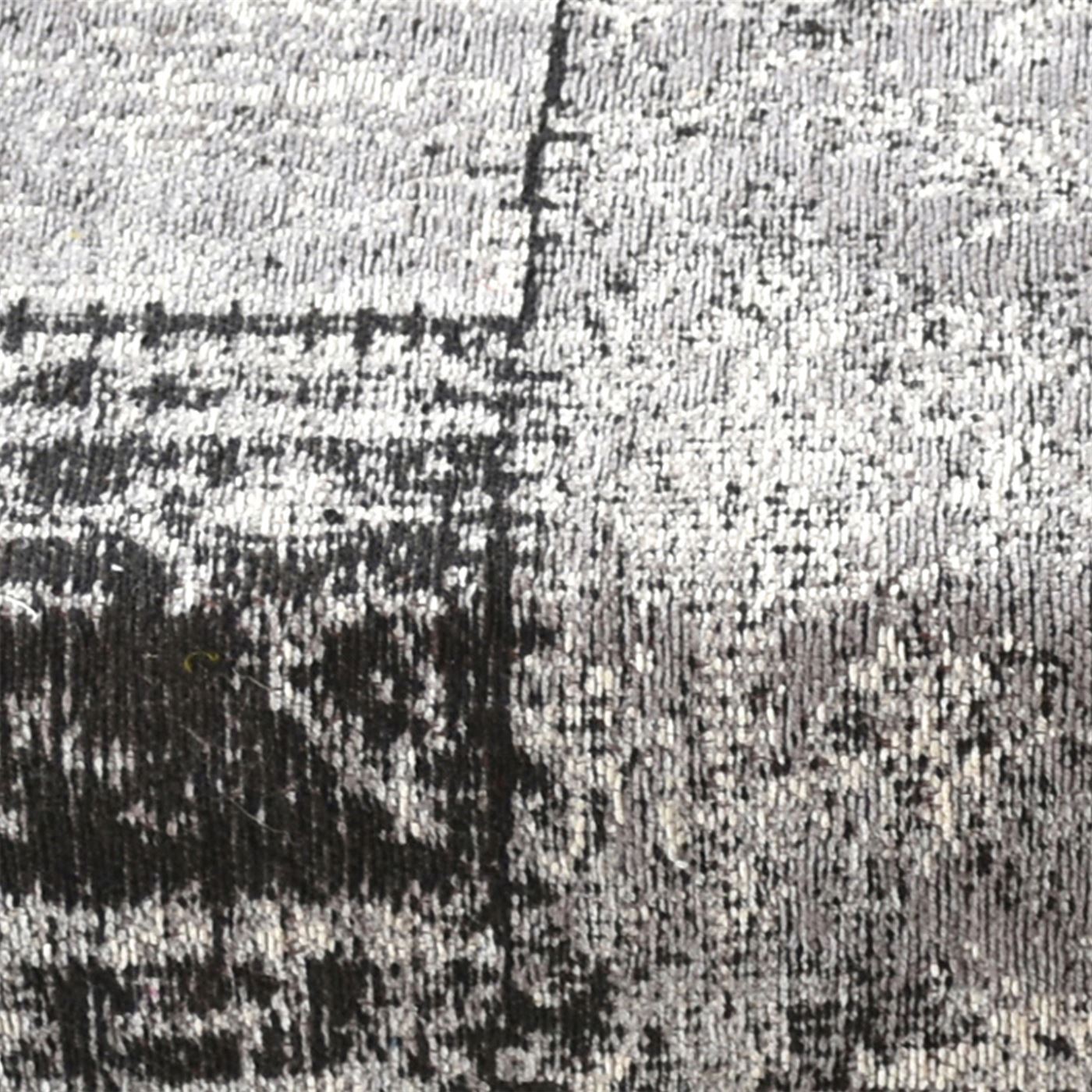 Pexton Bench, Cotton Chenille, Smoke, Jaquard Durry, Flat Weave