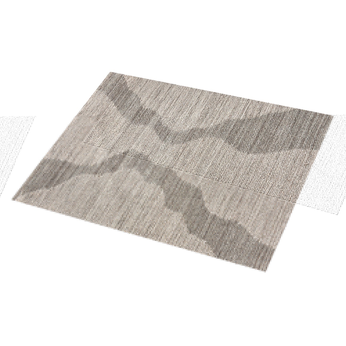 POKANA RUG - GREY/BEIGE - WOOL