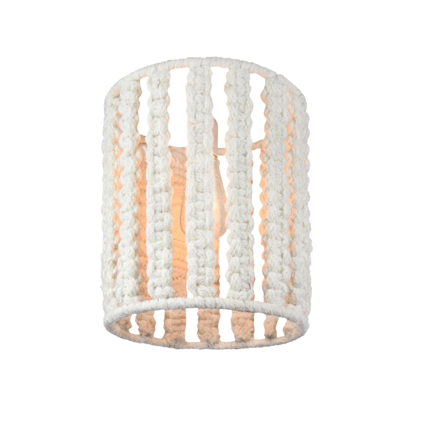 QUAY LAMP - IVORY - HAND MADE - WOOL