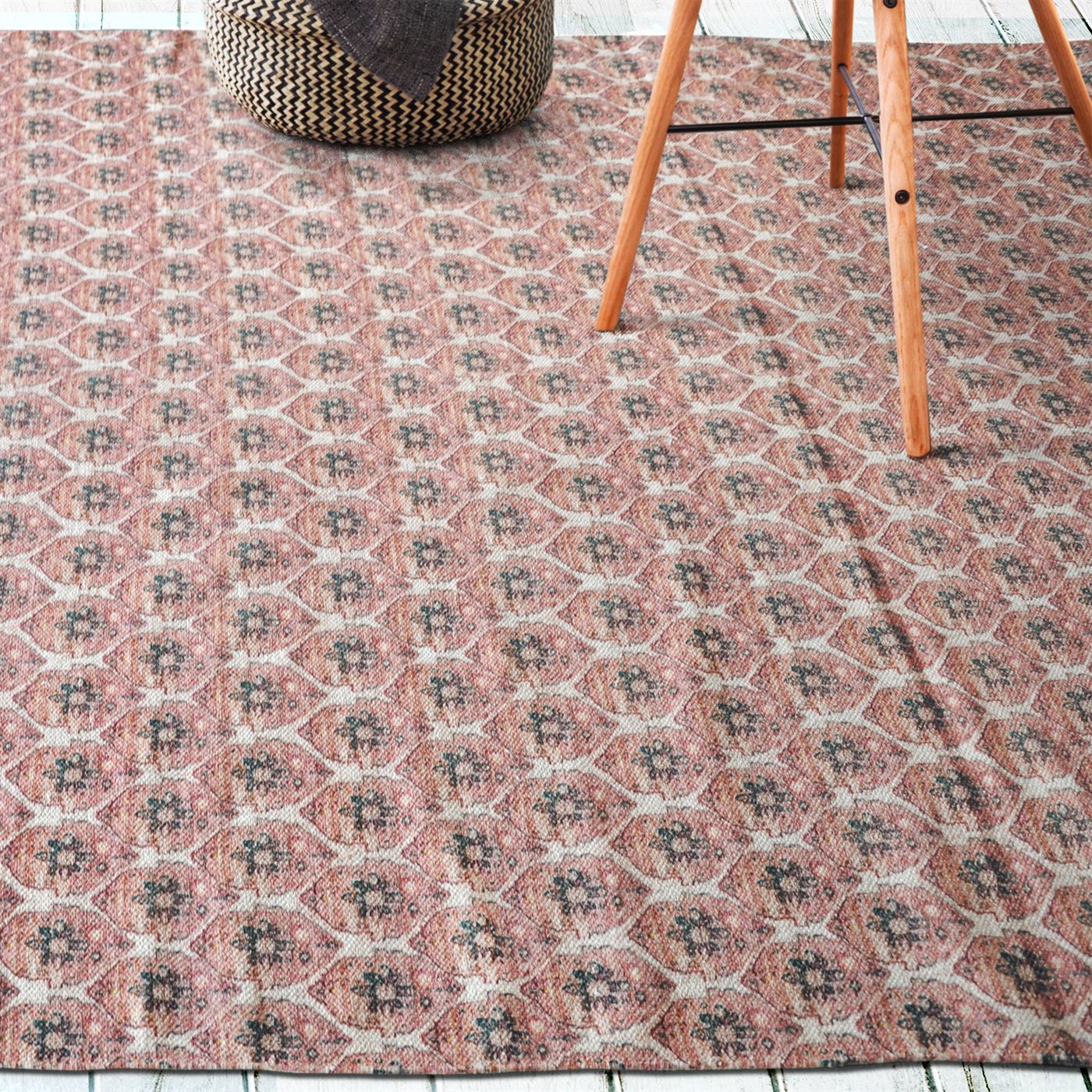 Area Rug, Bedroom Rug, Living Room Rug, Living Area Rug, Indian Rug, Office Carpet, Office Rug, Shop Rug Online, Cotton, Printed, Terra, Pitloom, Flat Weave, Printed