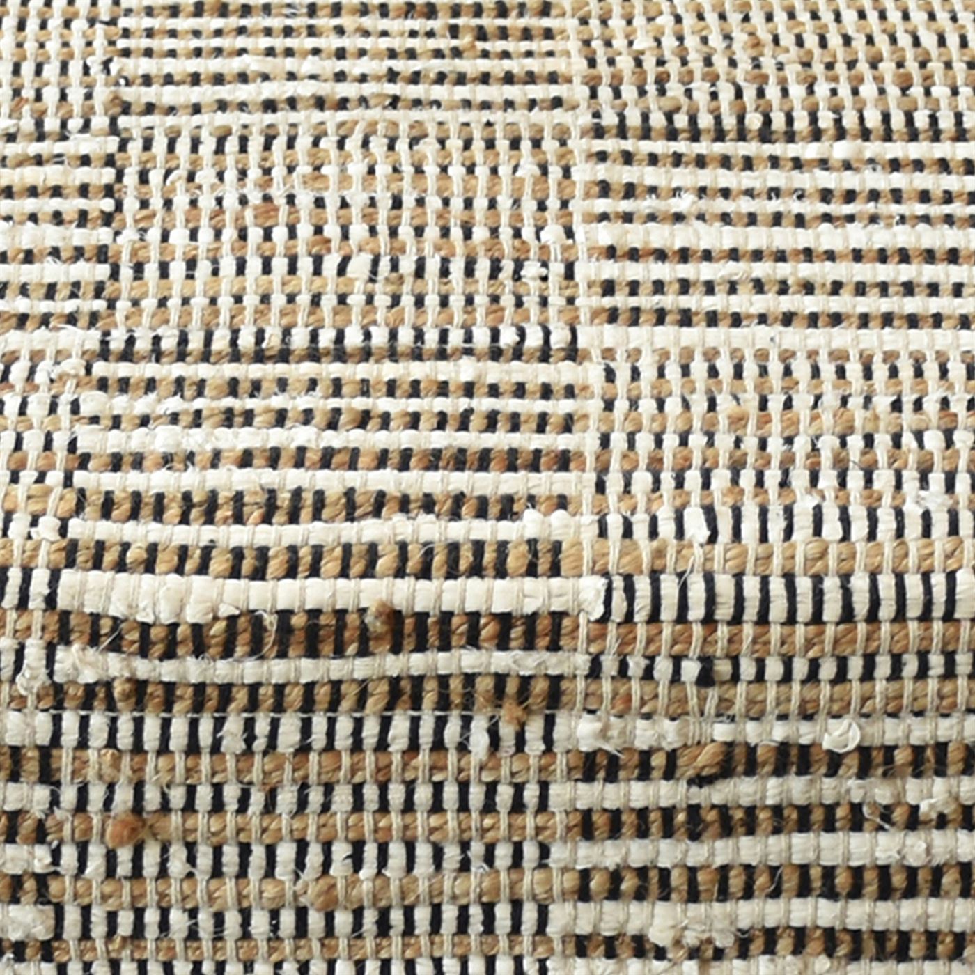 Rodeo Bench, Hemp, Recycled Cotton, Natural White, Natural, Pitloom, Flat Weave