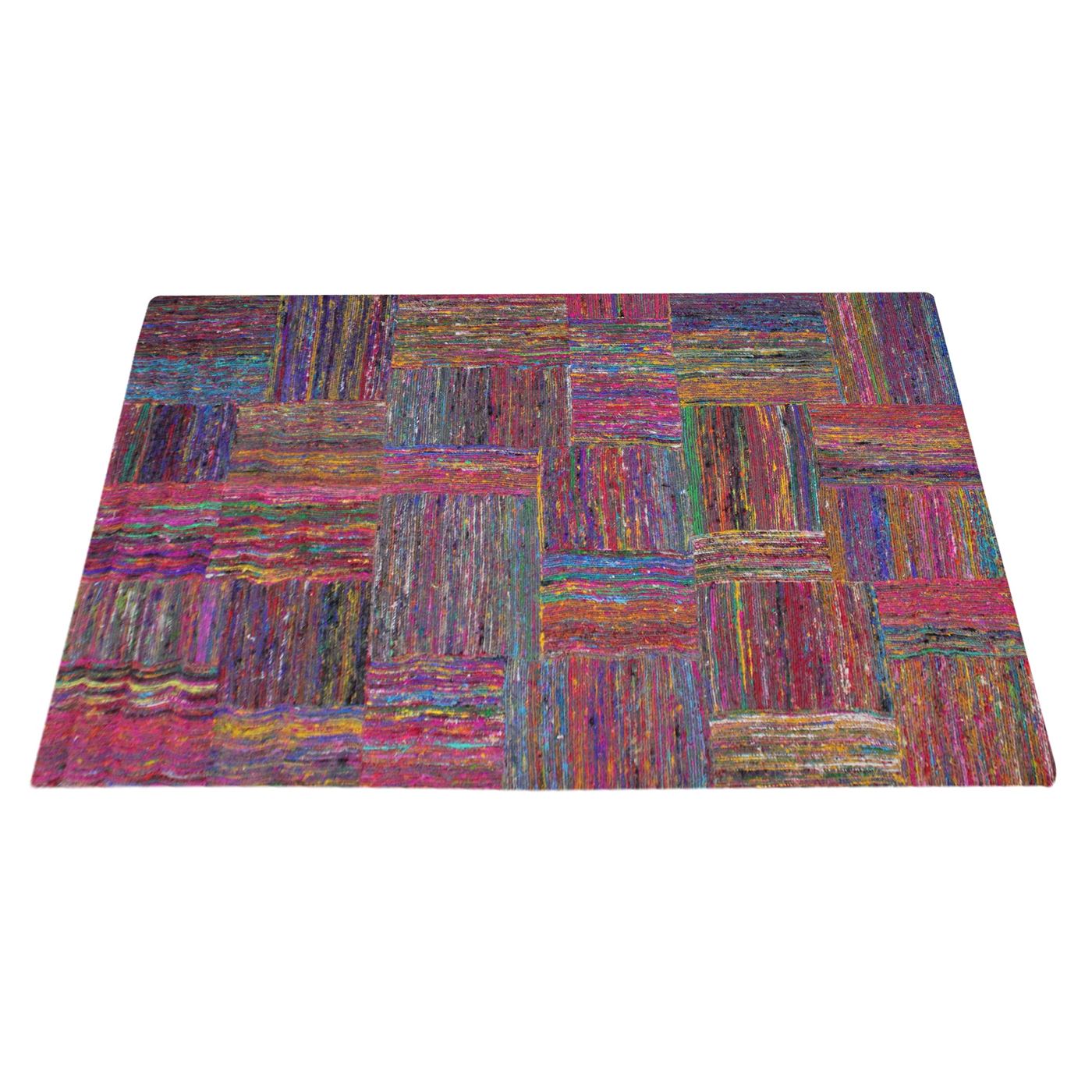 Area Rug, Bedroom Rug, Living Room Rug, Living Area Rug, Indian Rug, Office Carpet, Office Rug, Shop Rug Online, Recycled Silk, Charcoal, Multi, Hm Stitching, Flat Weave, abstract