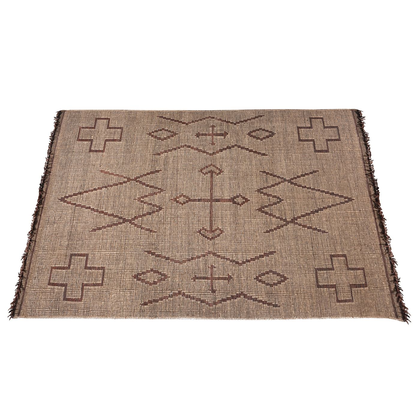 Area Rug, Bedroom Rug, Living Room Rug, Living Area Rug, Indian Rug, Office Carpet, Office Rug, Shop Rug Online, Hemp, Leather, Natural, Brown, Punja, Flat Weave, Traditional