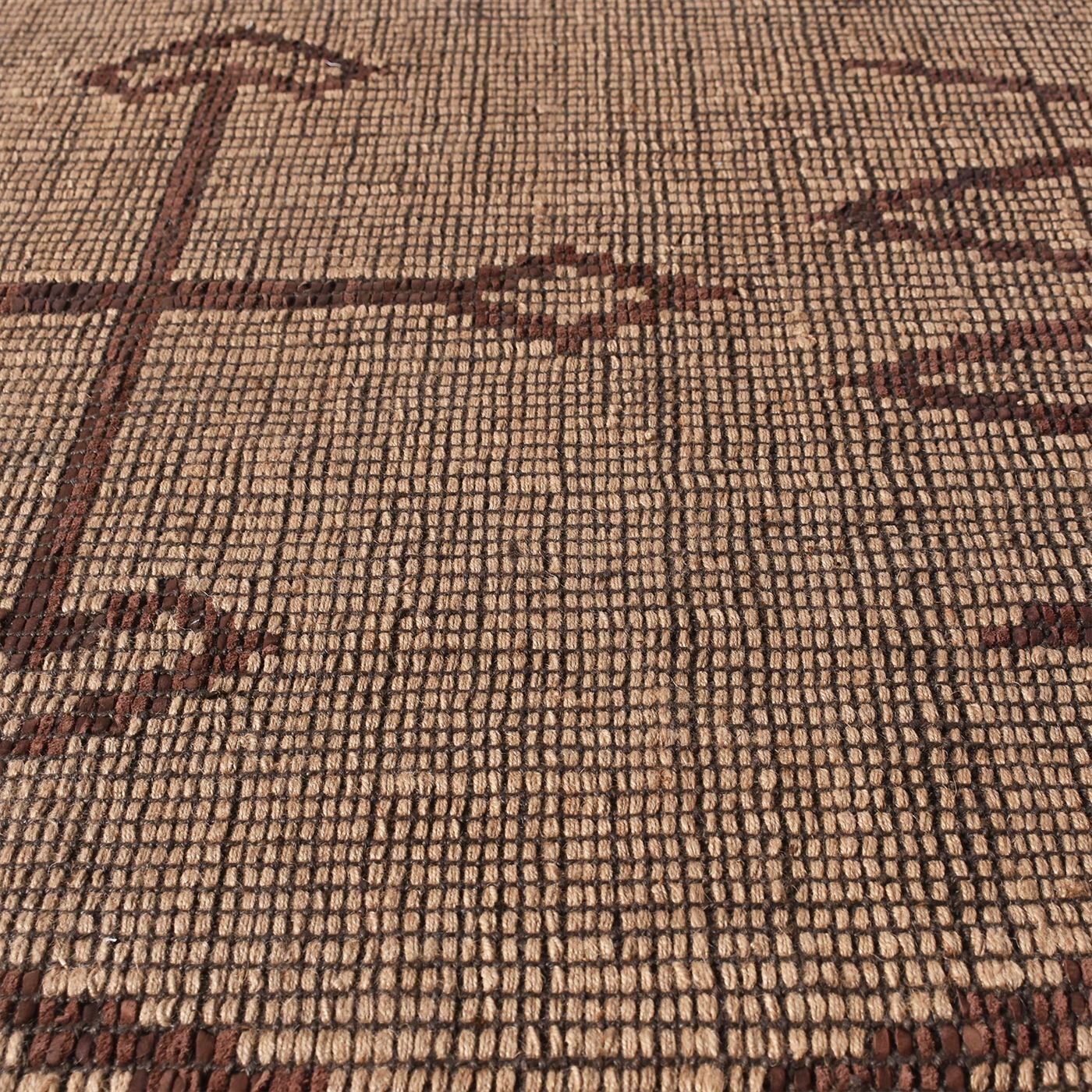 Area Rug, Bedroom Rug, Living Room Rug, Living Area Rug, Indian Rug, Office Carpet, Office Rug, Shop Rug Online, Hemp, Leather, Natural, Brown, Punja, Flat Weave, Traditional