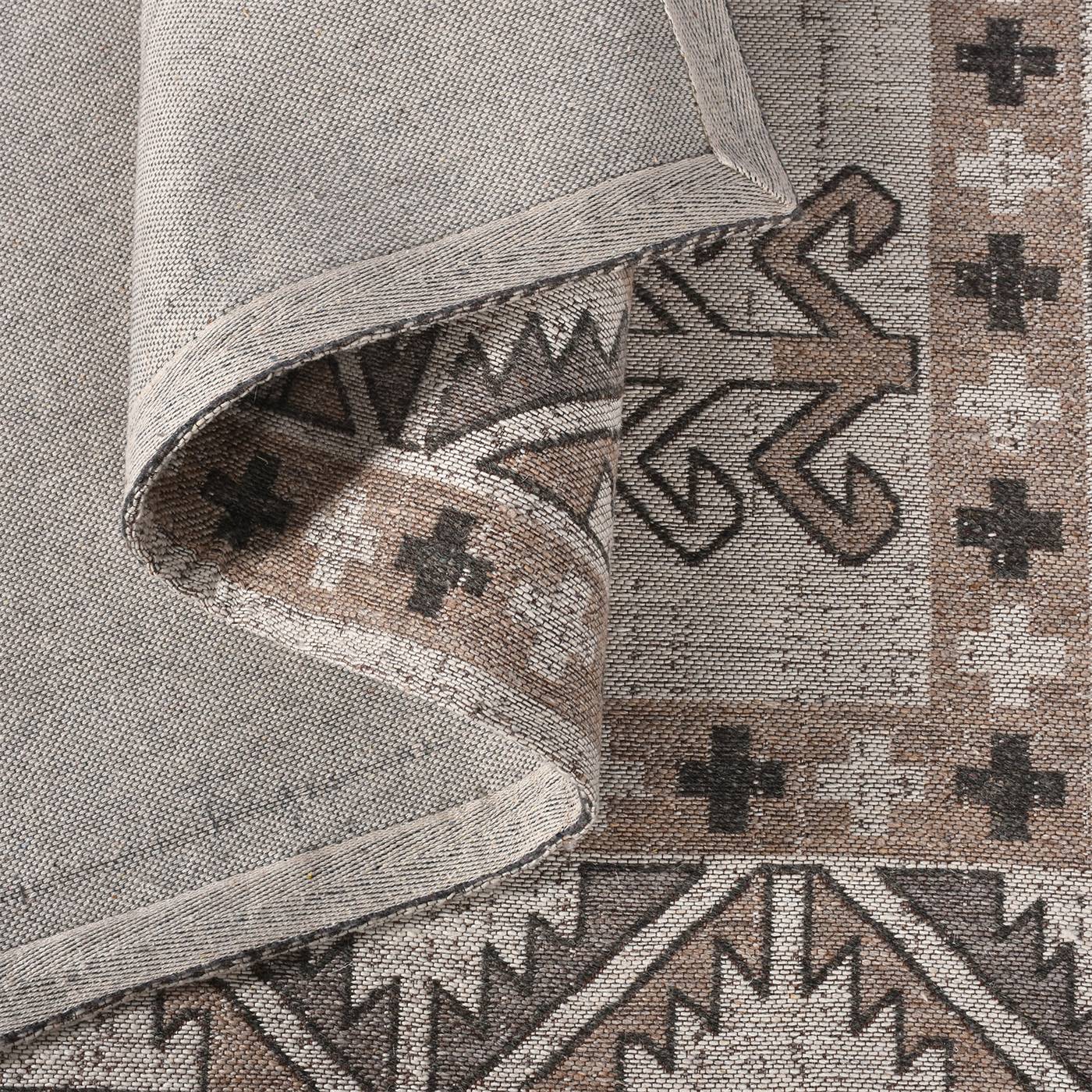 Area Rug, Bedroom Rug, Living Room Rug, Living Area Rug, Indian Rug, Office Carpet, Office Rug, Shop Rug Online, Natural White, Beige, Charcoal, Wool Polyester Blend, Jacquard Woven, Jaquard Durry, Flat Weave, Printed