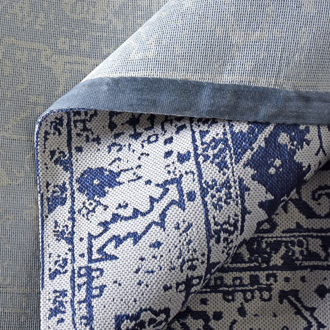 Area Rug, Bedroom Rug, Living Room Rug, Living Area Rug, Indian Rug, Office Carpet, Office Rug, Shop Rug Online, Denim, Recycled Fabric, Blue, Pitloom, Flat Weave, diamond